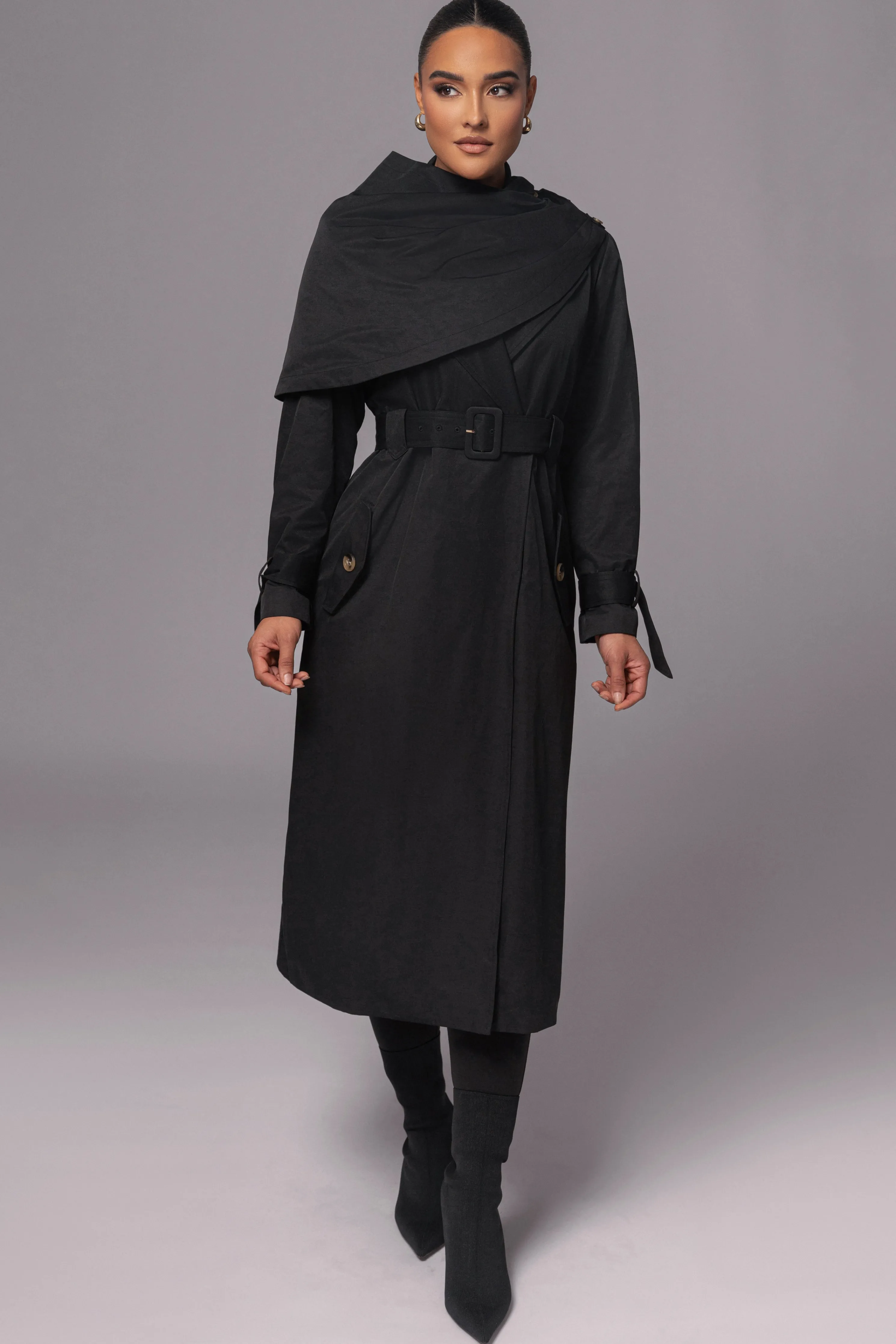 Black The Classic Trench Coat
