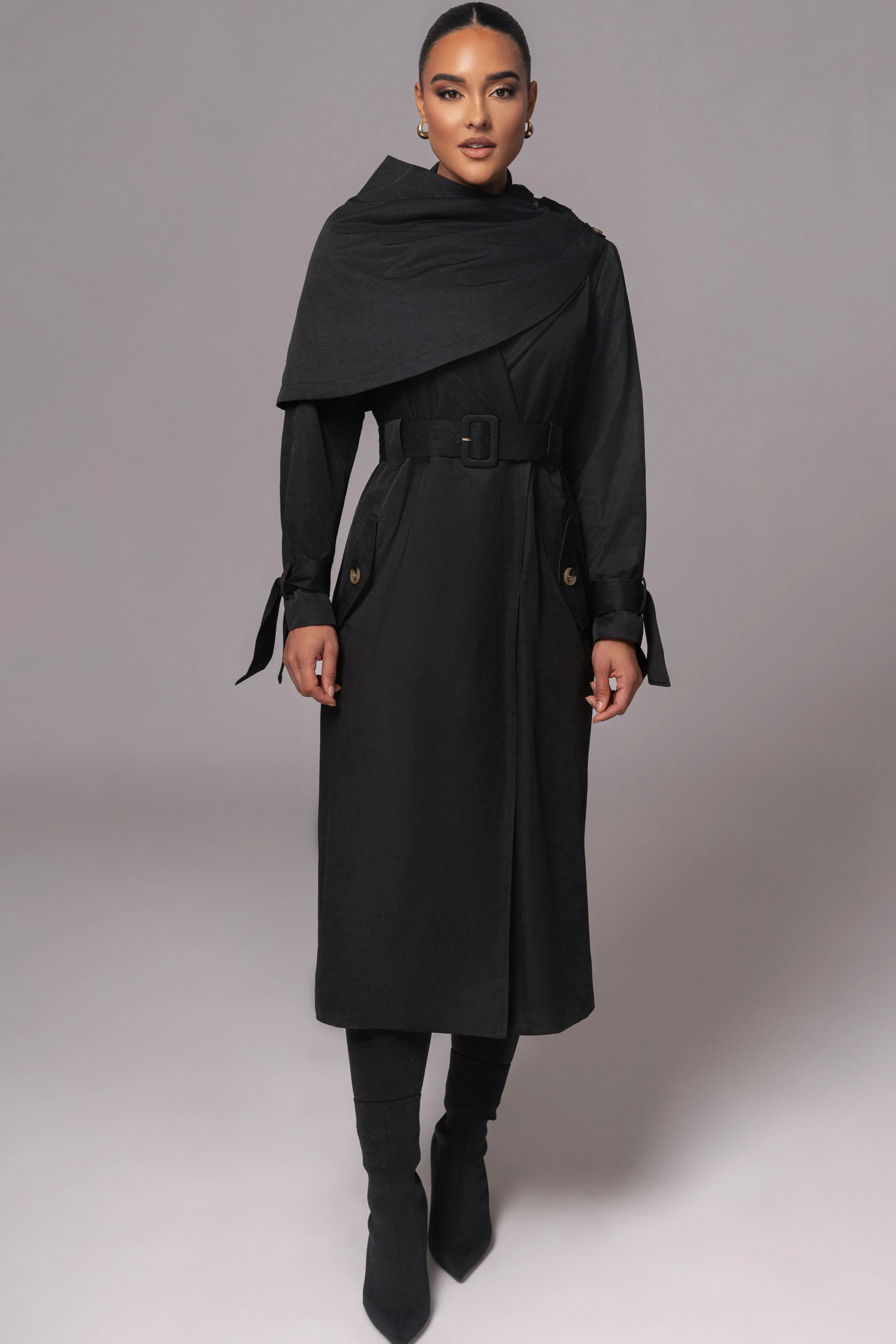 Black The Classic Trench Coat