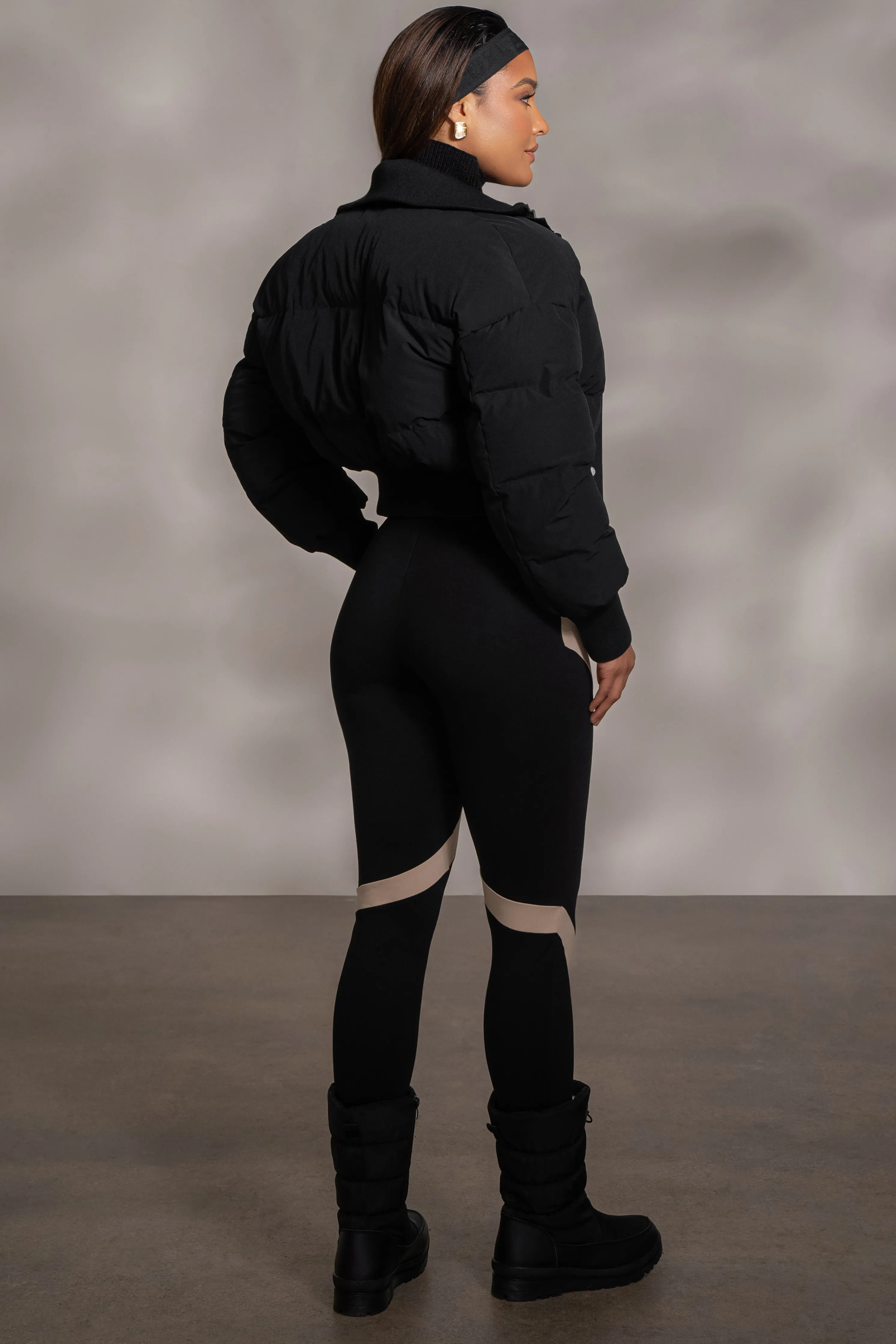 Black Valen High Waisted Leggings