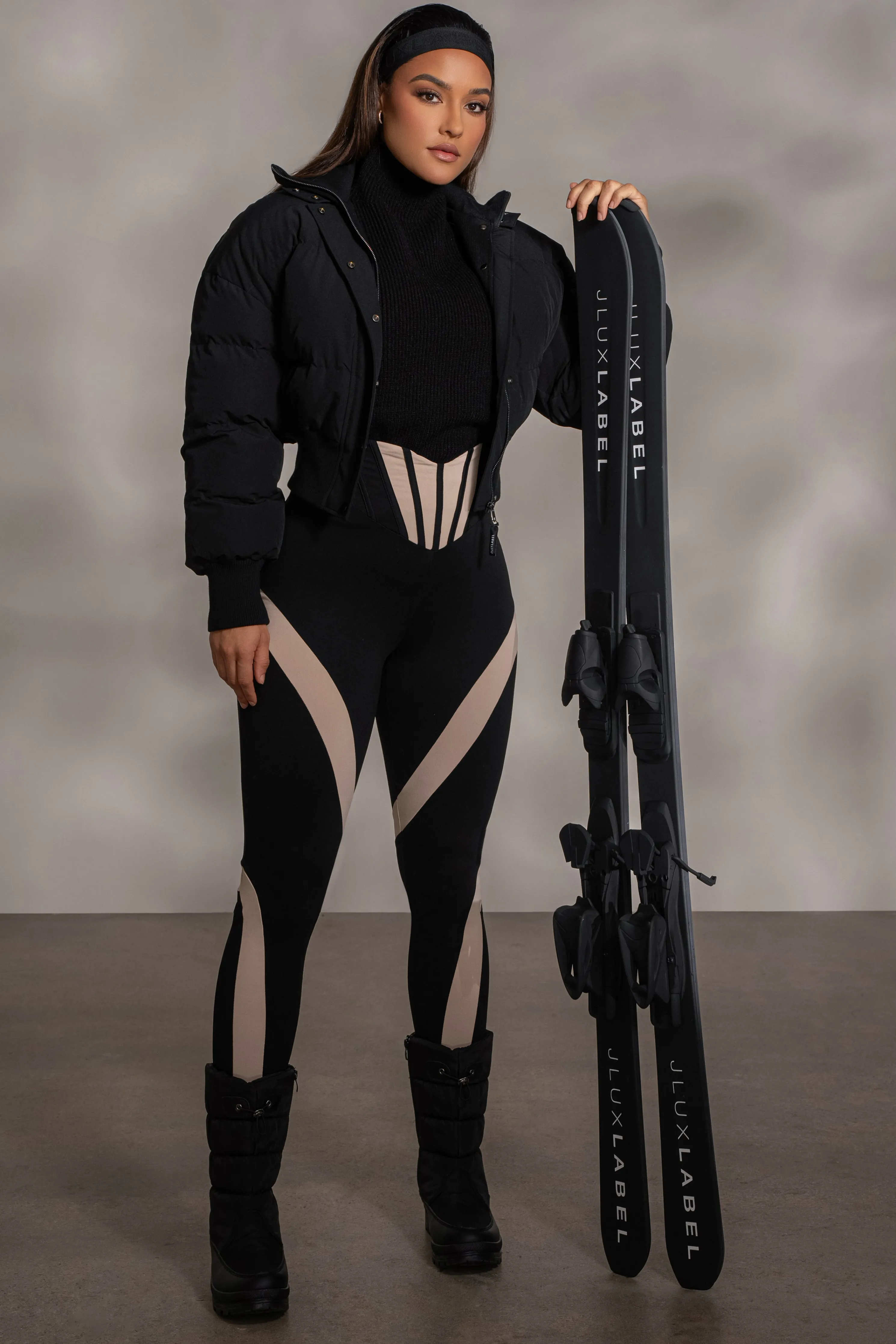 Black Valen High Waisted Leggings