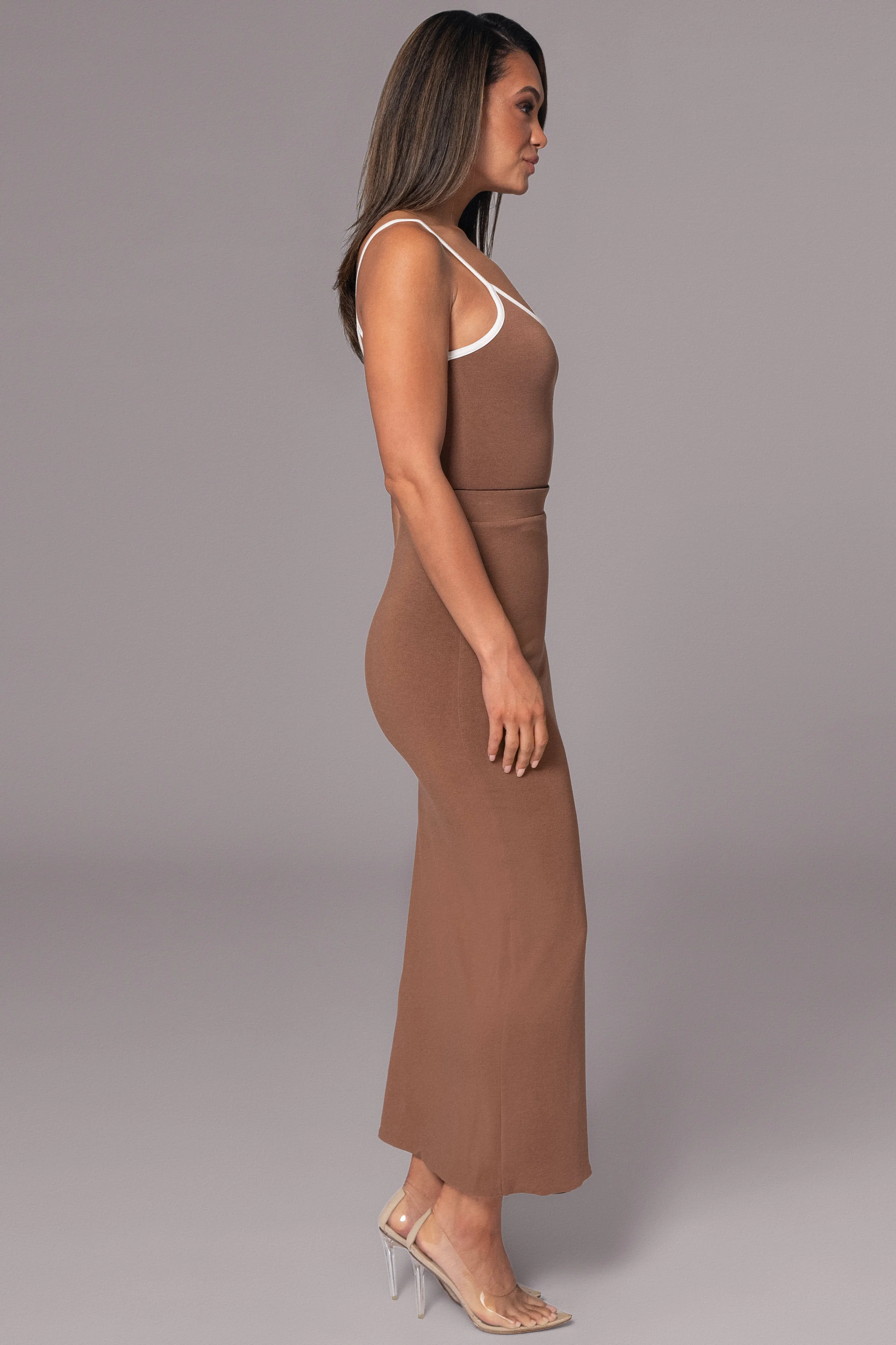 Black/Pecan Tash Reversible Cami Top