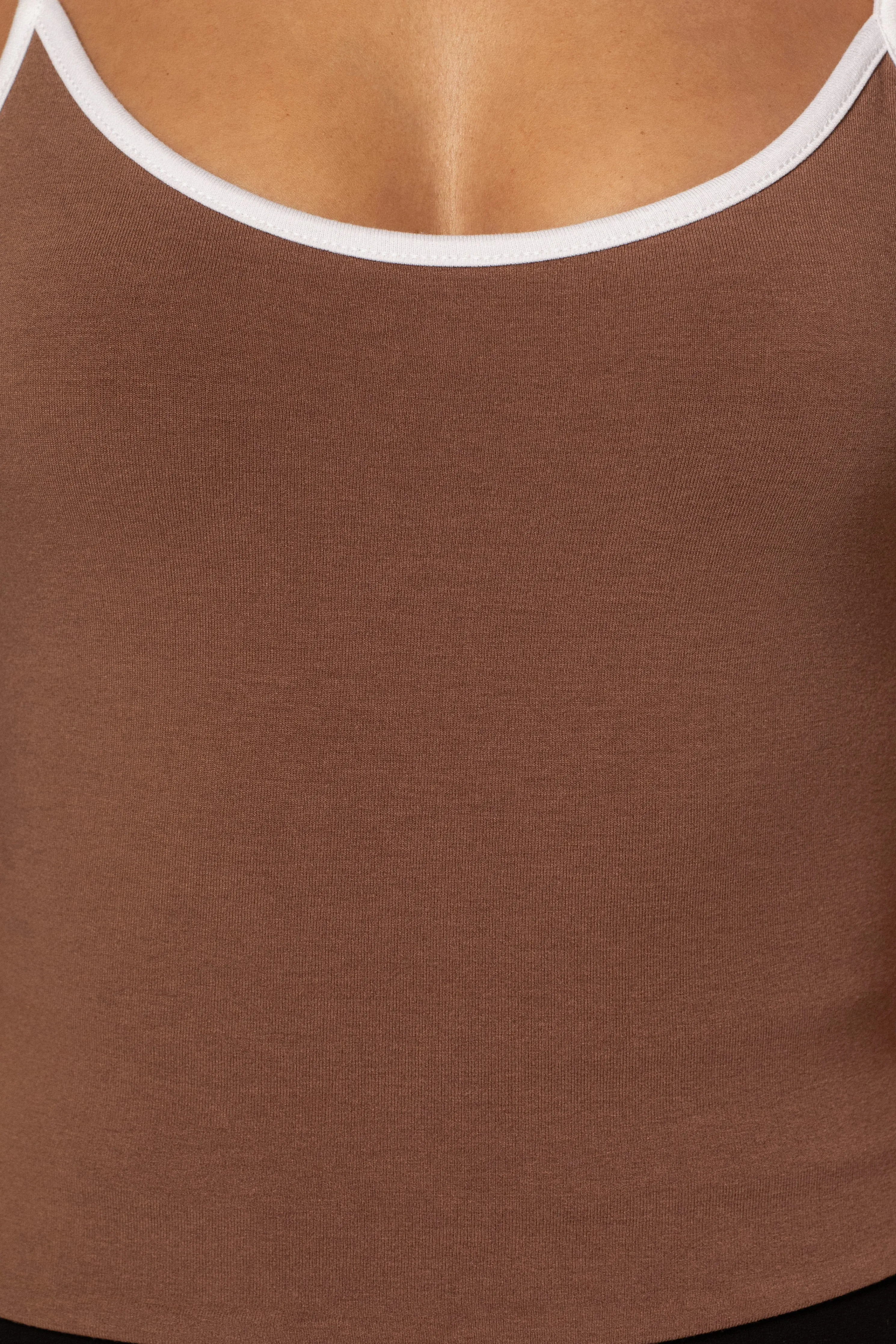 Black/Pecan Tash Reversible Cami Top