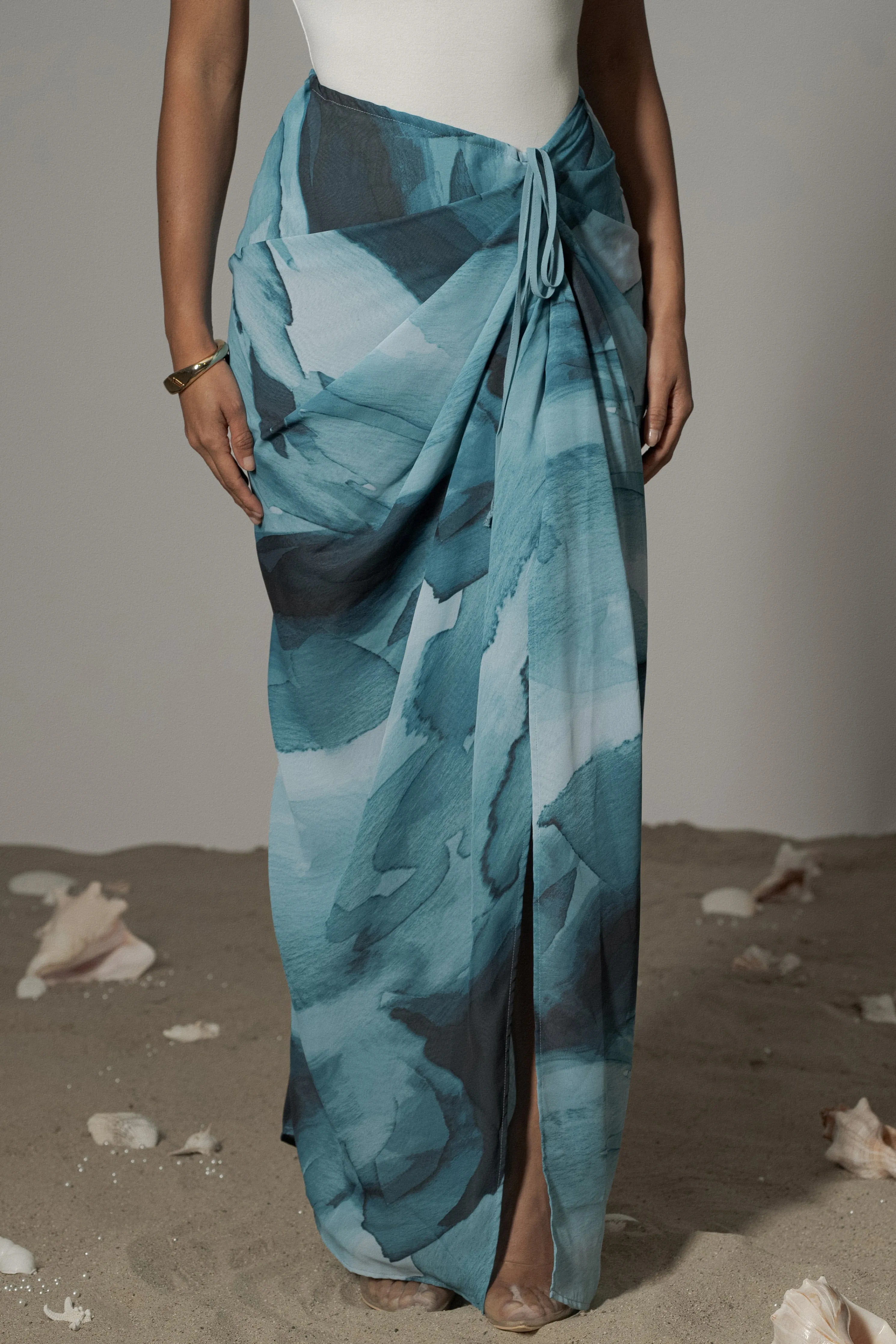 Blue Print Noelia Printed Skirt