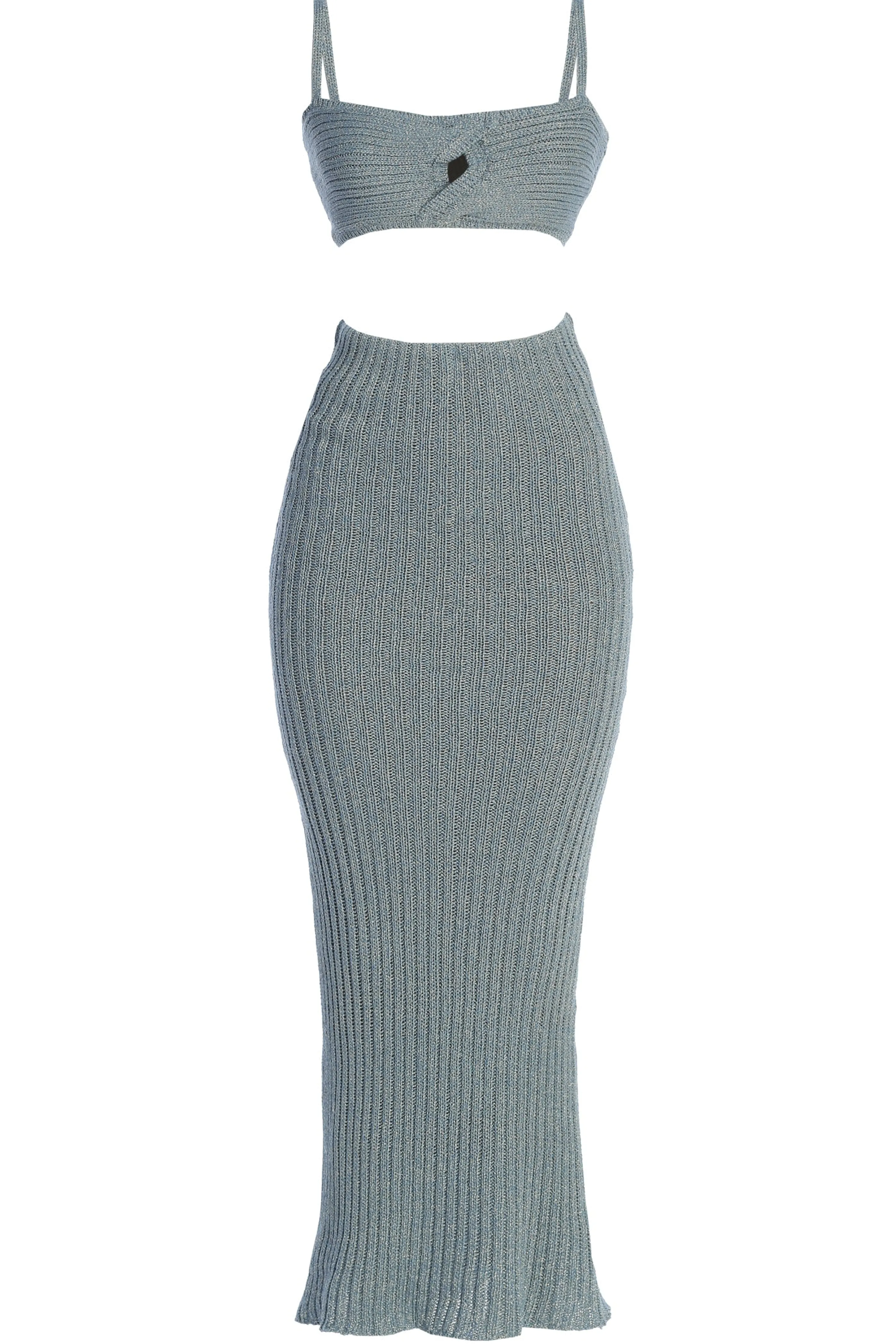 Blue Sunny Skirt Set