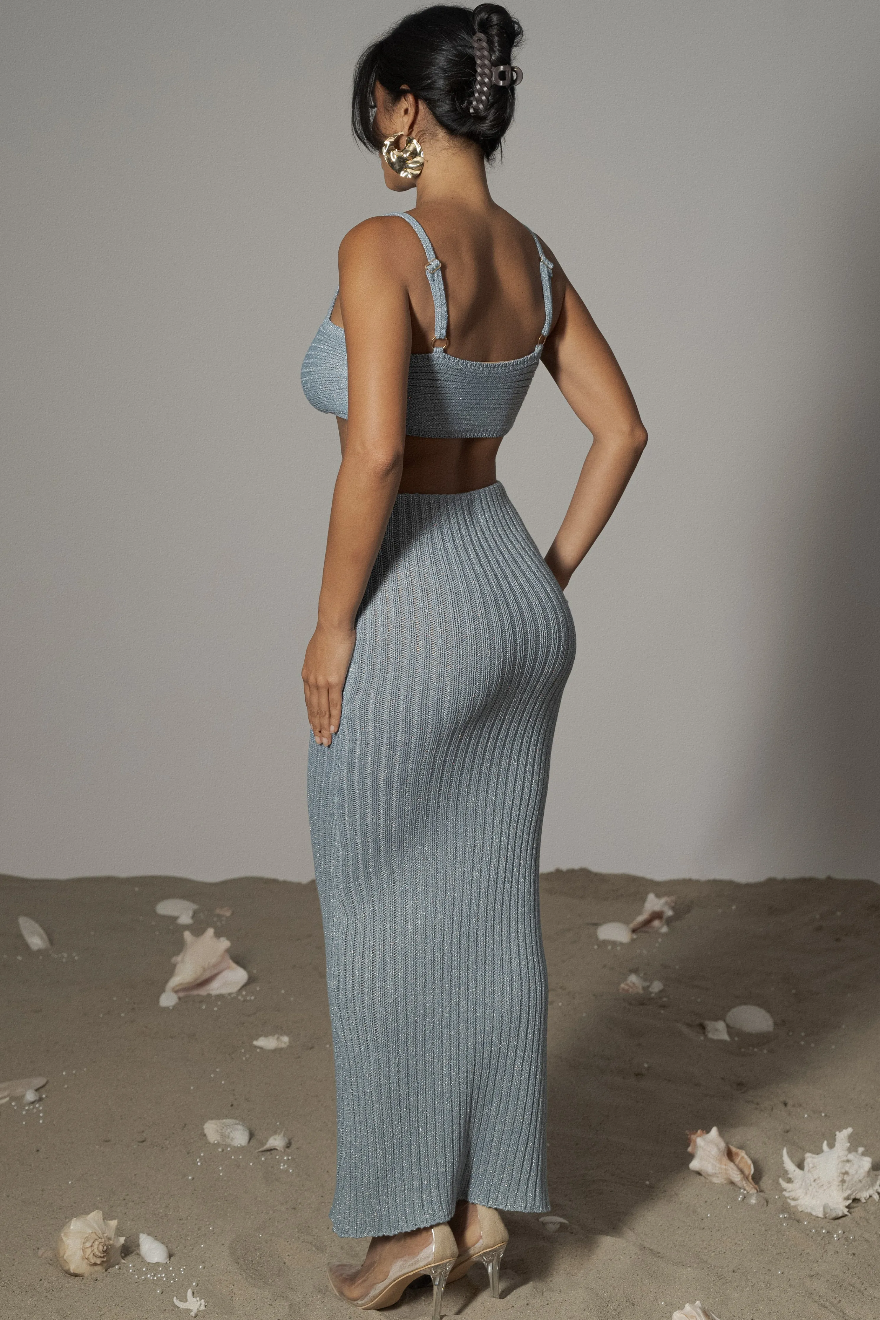 Blue Sunny Skirt Set