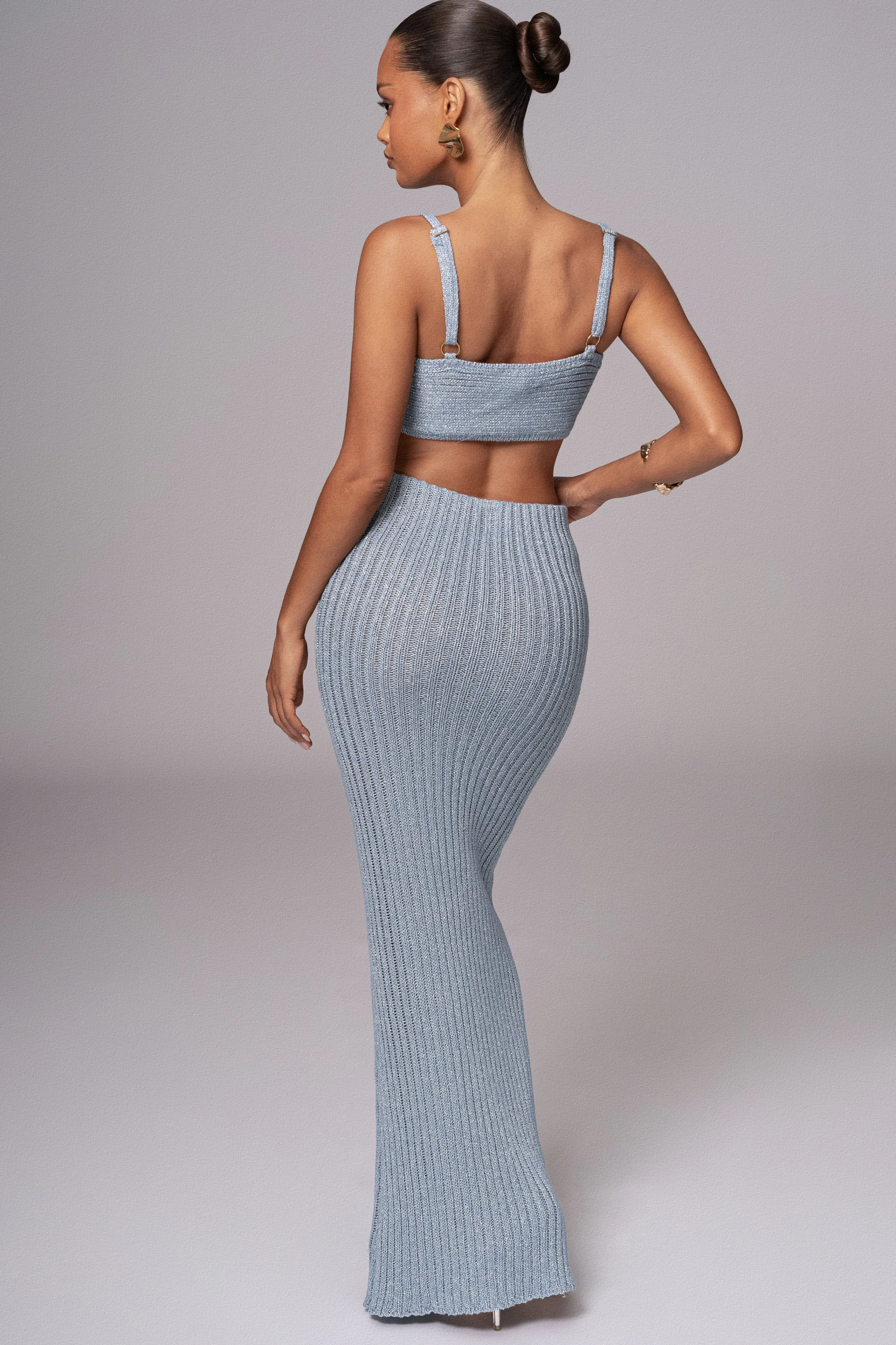 Blue Sunny Skirt Set