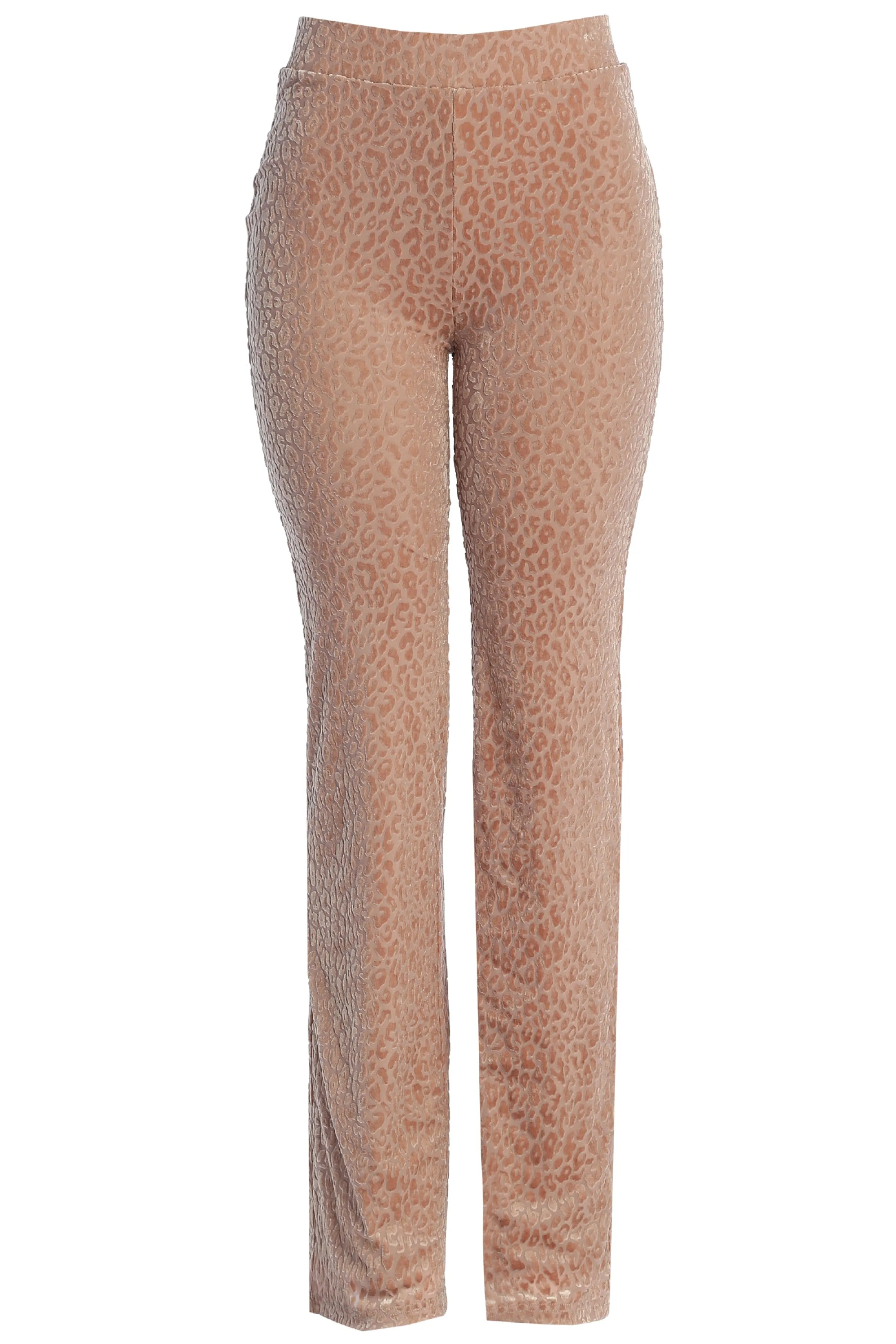 Blush Leopard One To Watch Pants