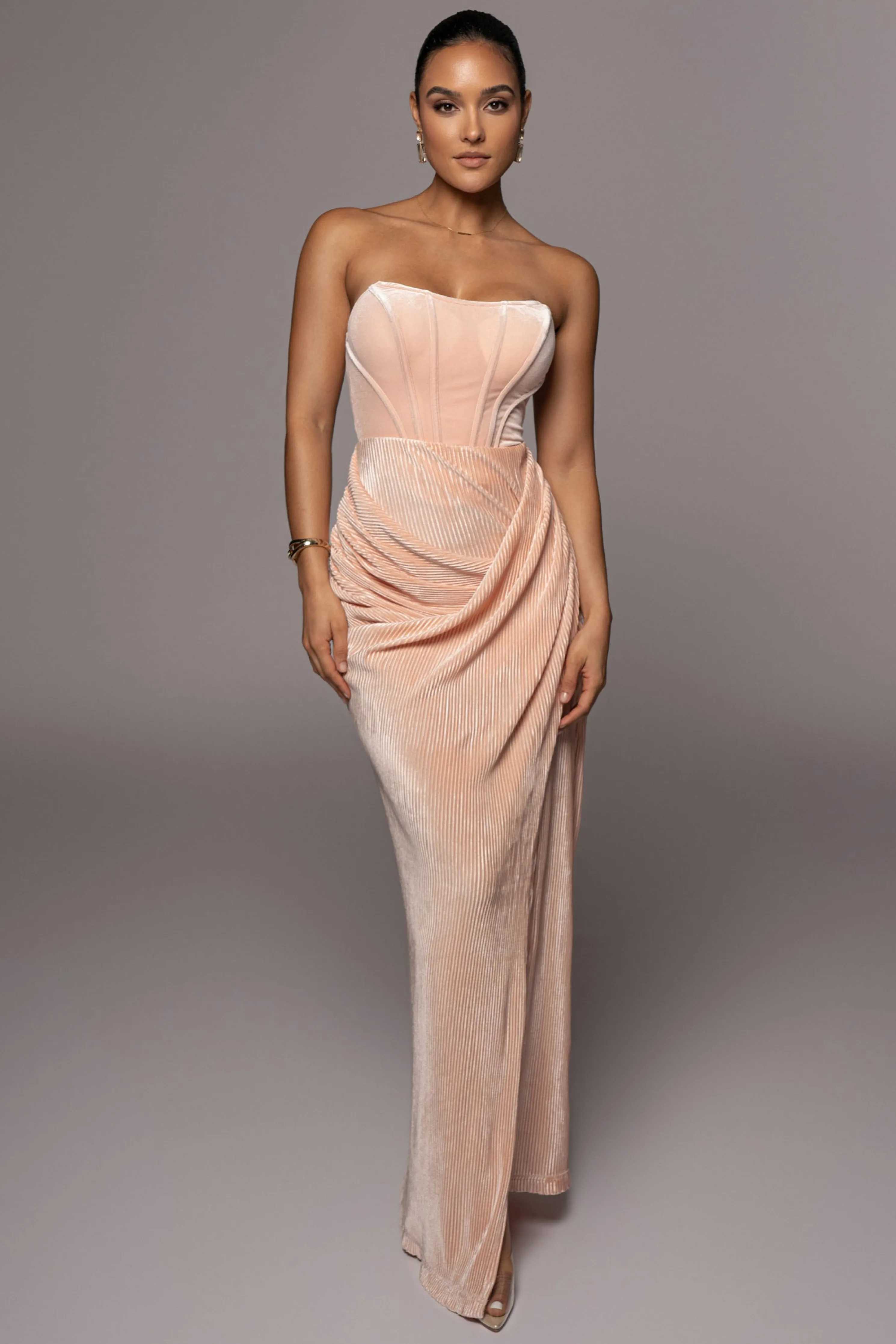 Blush True Bliss Maxi Skirt