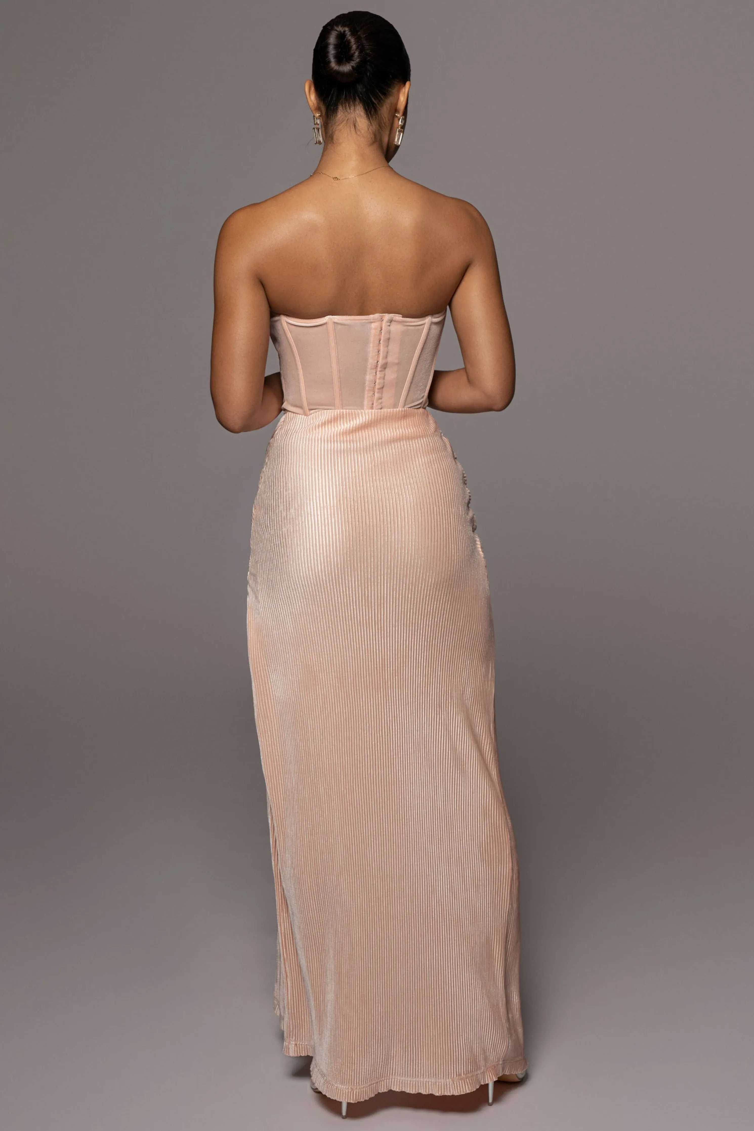 Blush True Bliss Maxi Skirt