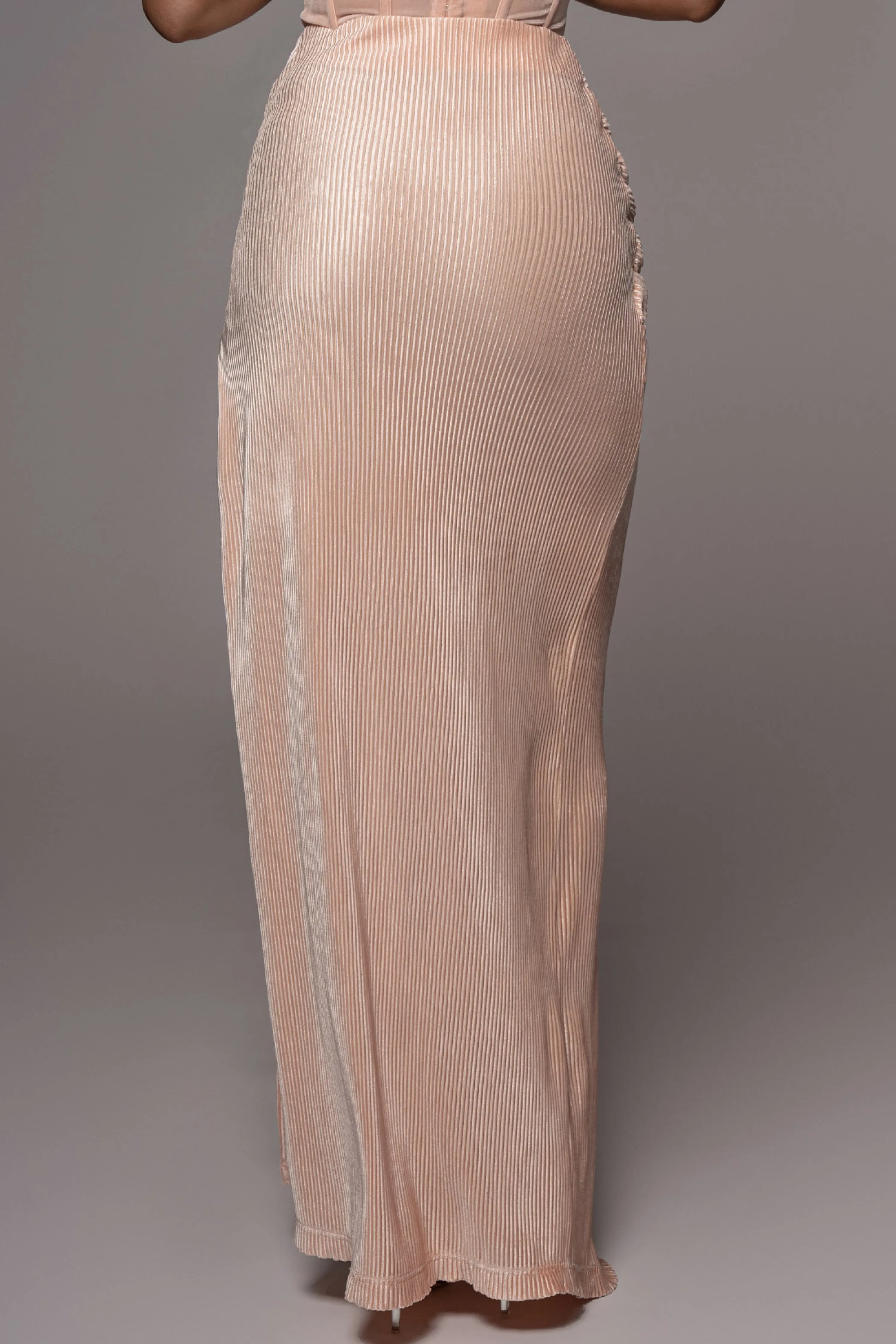 Blush True Bliss Maxi Skirt