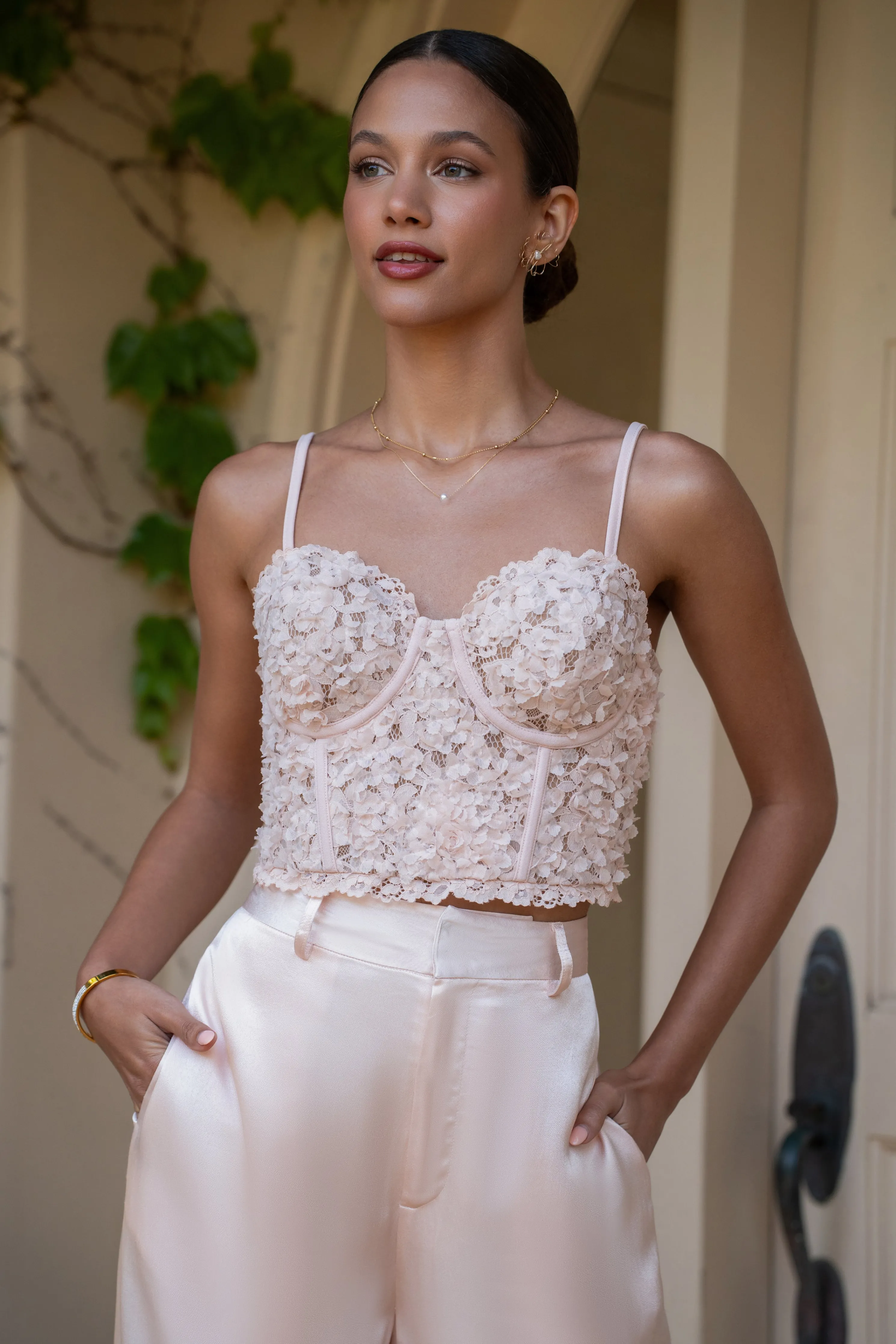 Blush Yours Truly Lace Corset