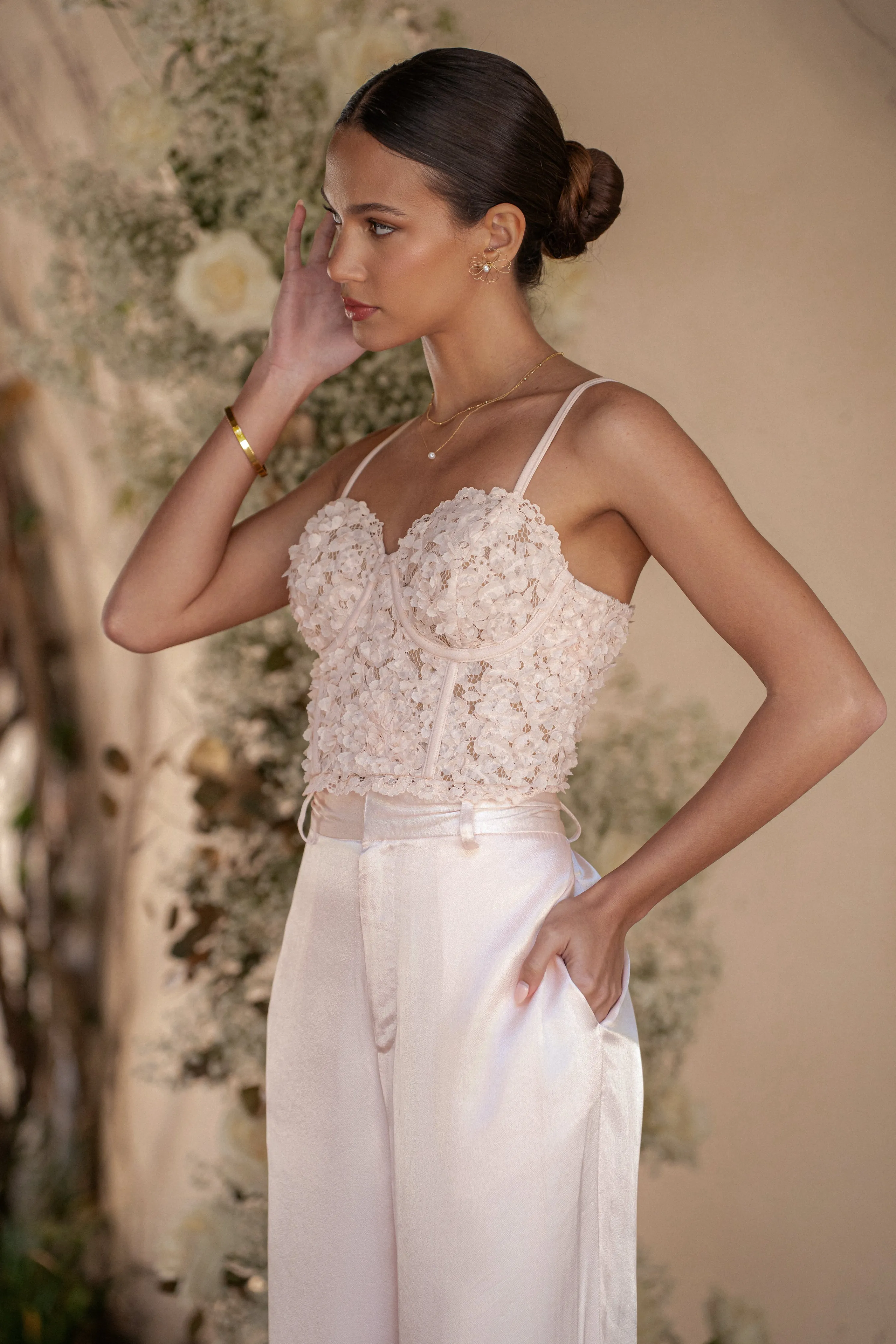 Blush Yours Truly Lace Corset