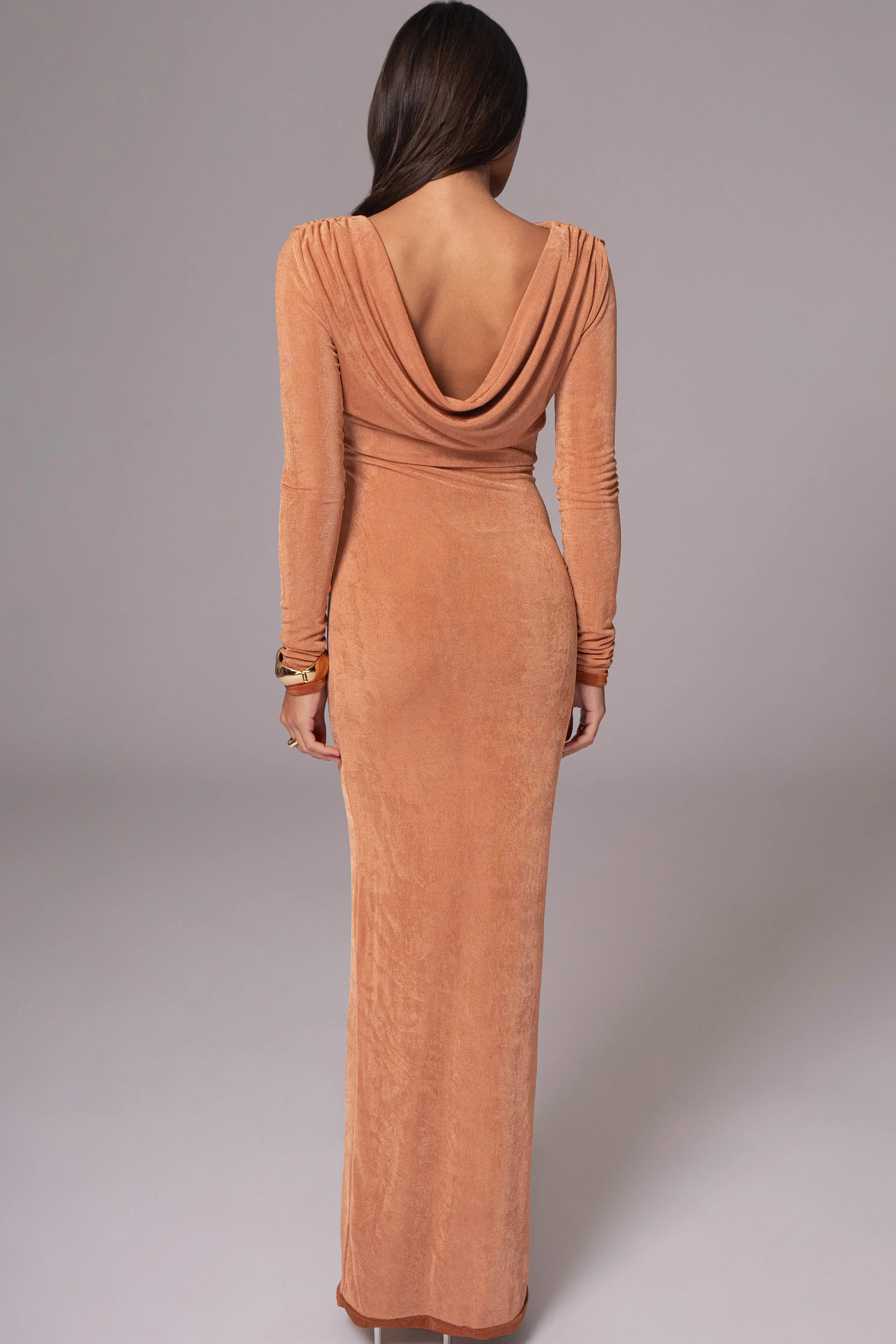 Bronze/Sienna Ashton Reversible Maxi Dress