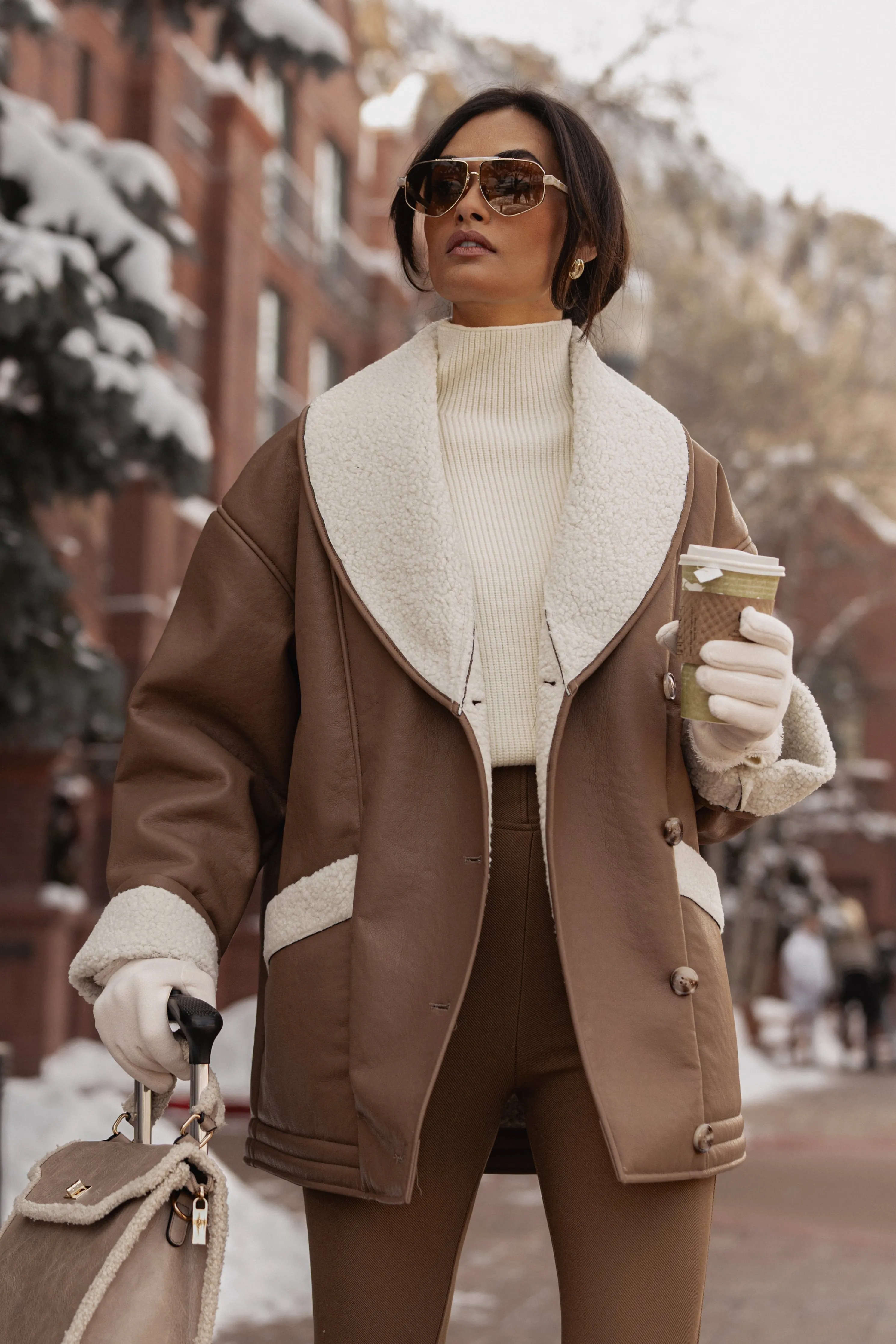 Buttercream Jenni Turtleneck Sweater Top