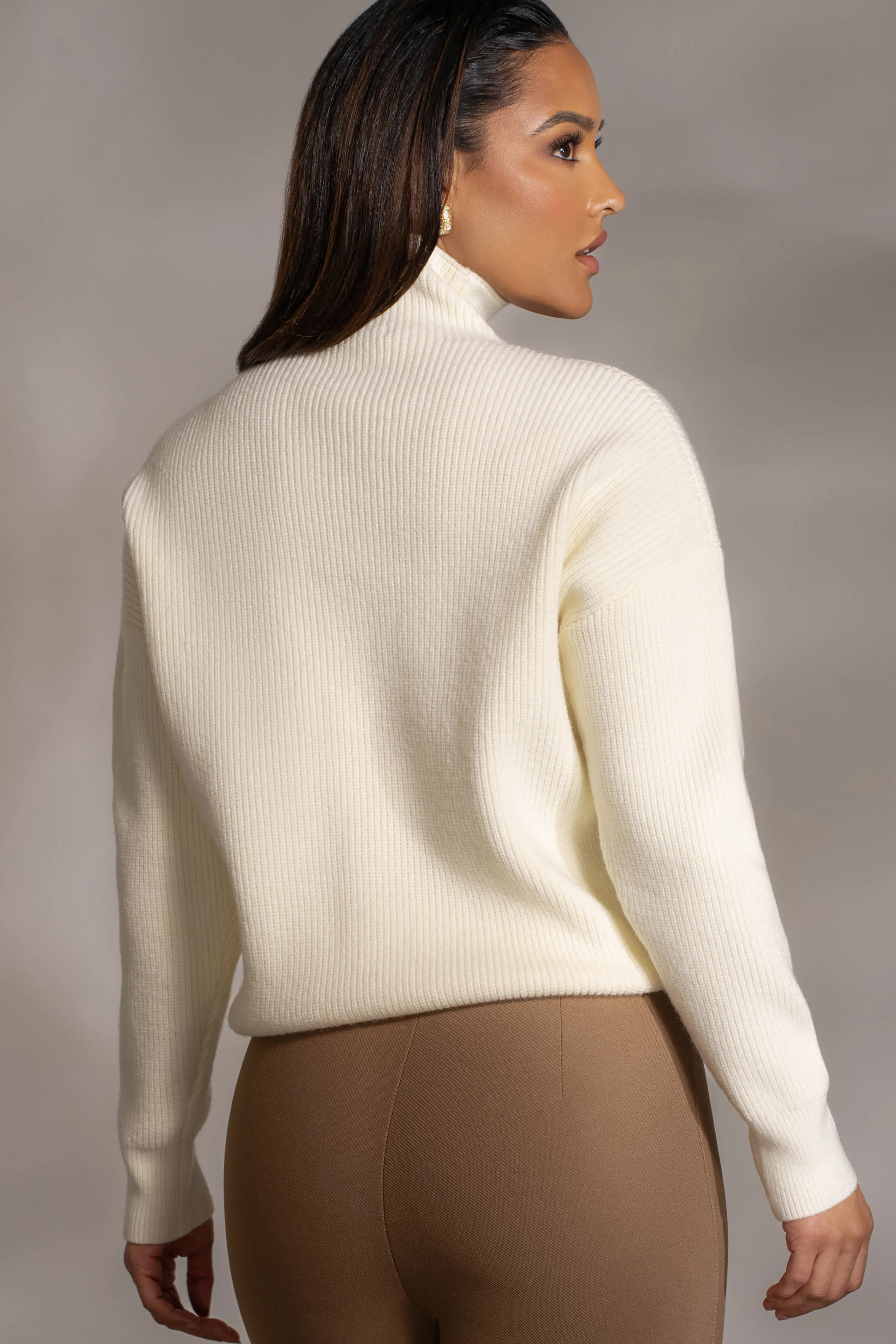 Buttercream Jenni Turtleneck Sweater Top