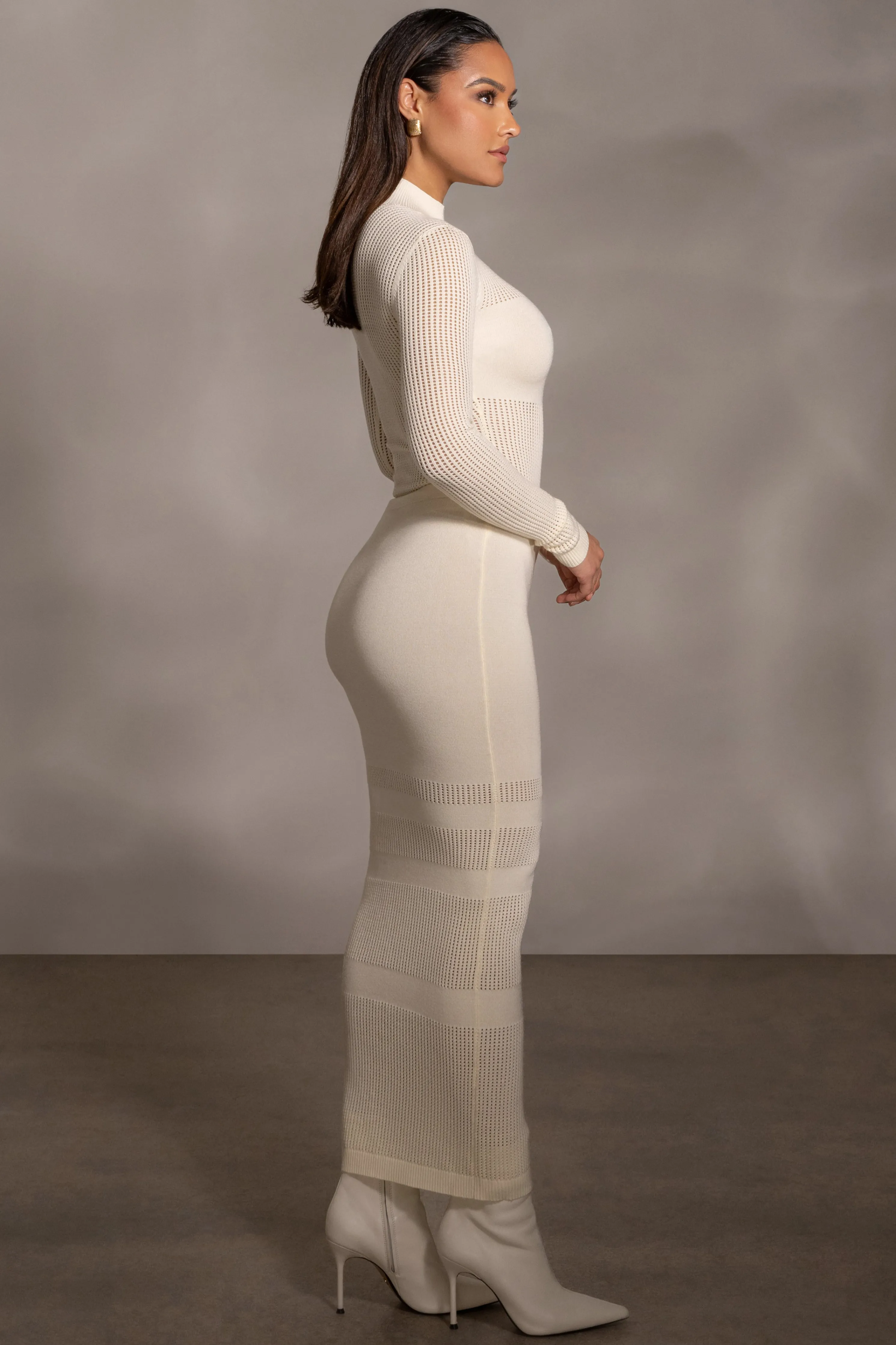 Buttercream Lina Knit Maxi Skirt