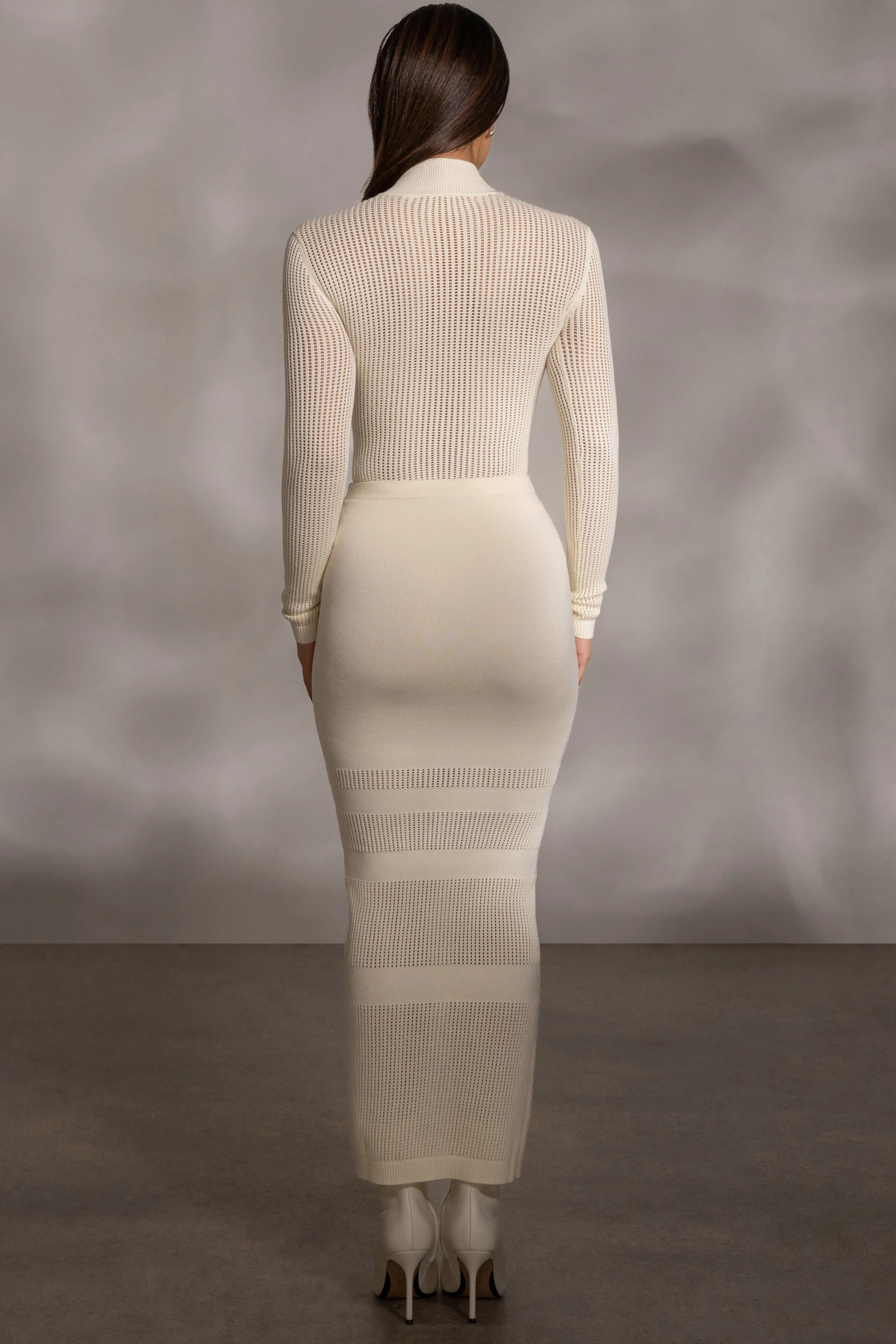 Buttercream Lina Knit Maxi Skirt