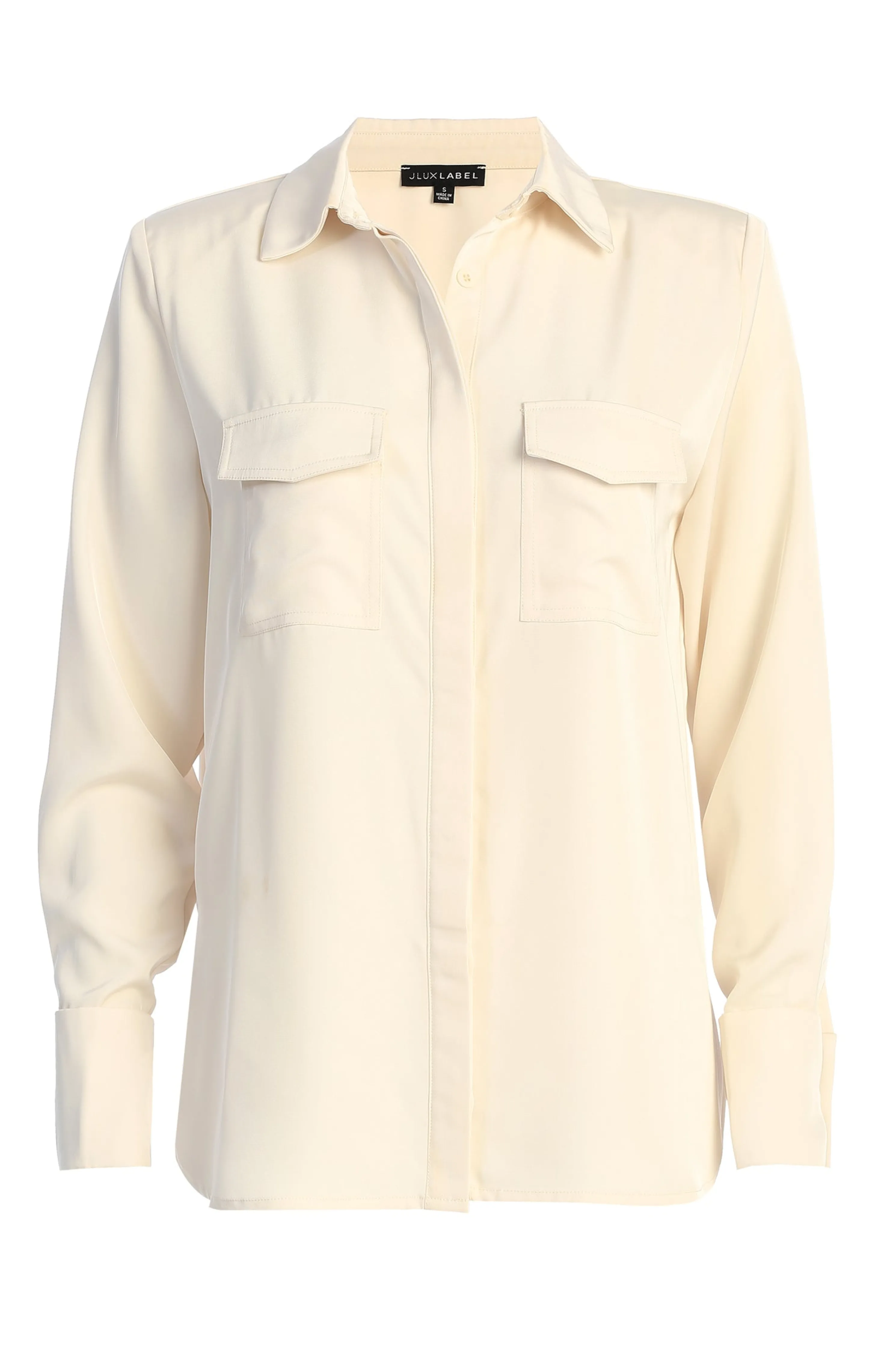 Buttercream Misty Button Up