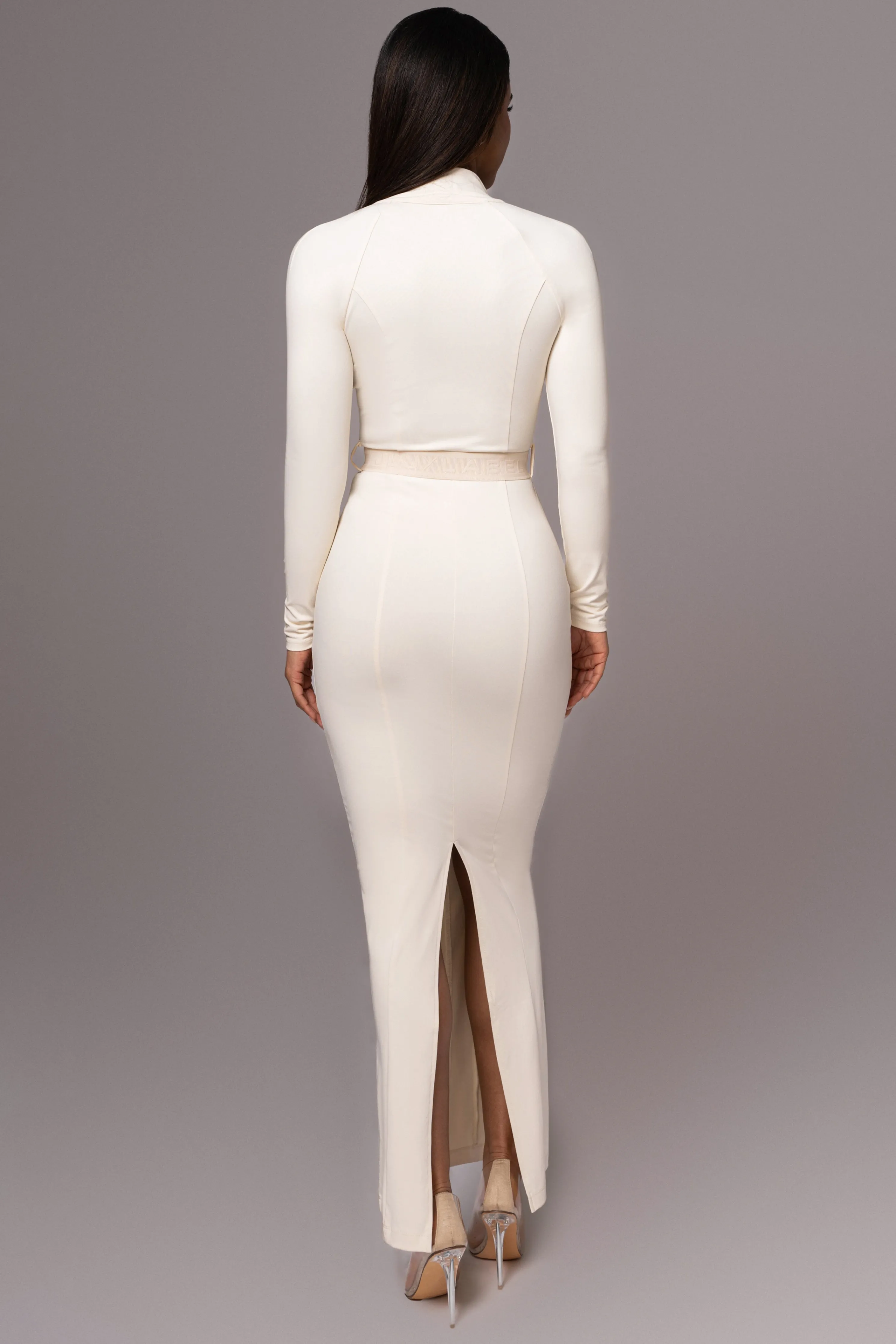 Buttercream Movement Mock Maxi Dress