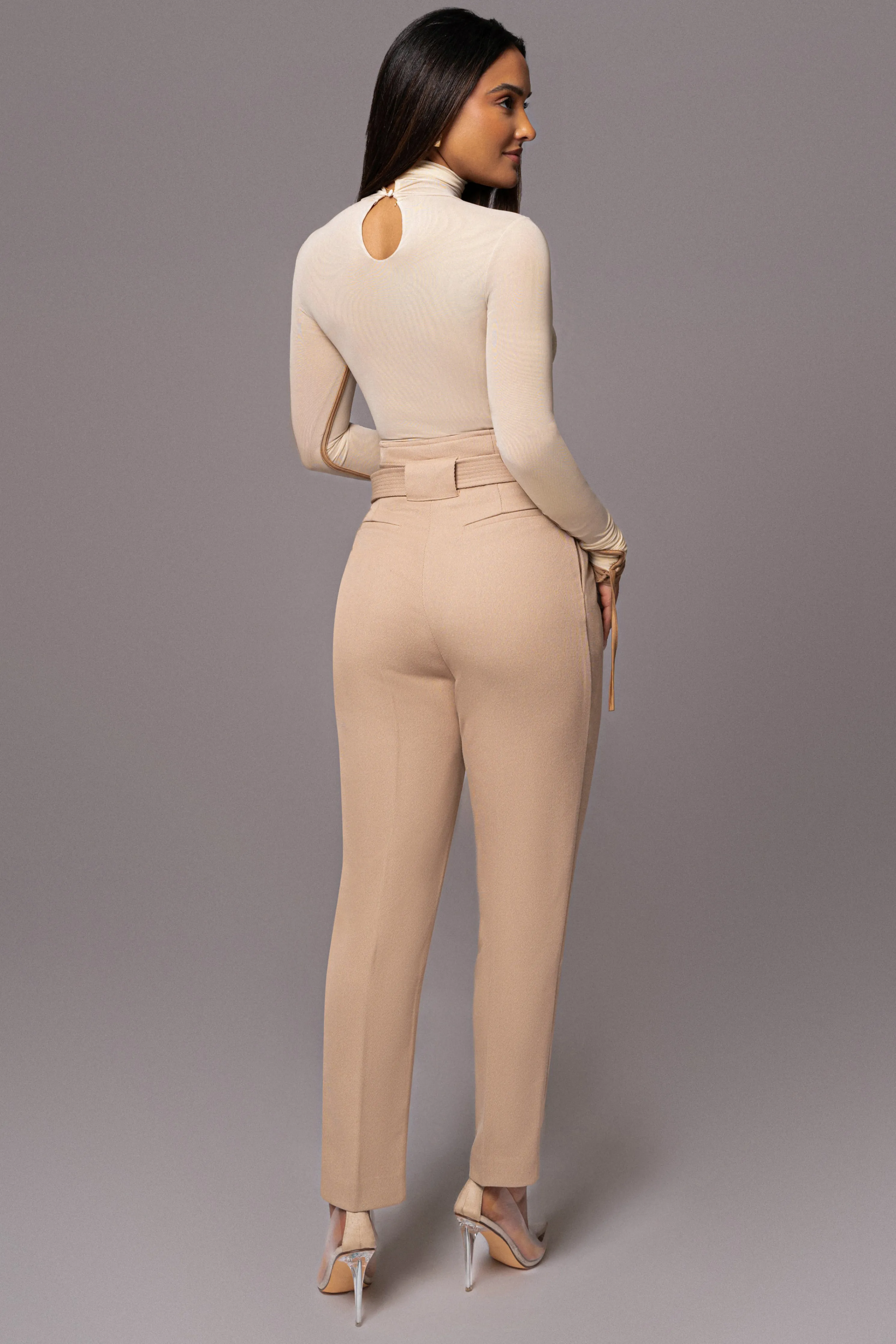 Buttercream Santiana Turtleneck Top