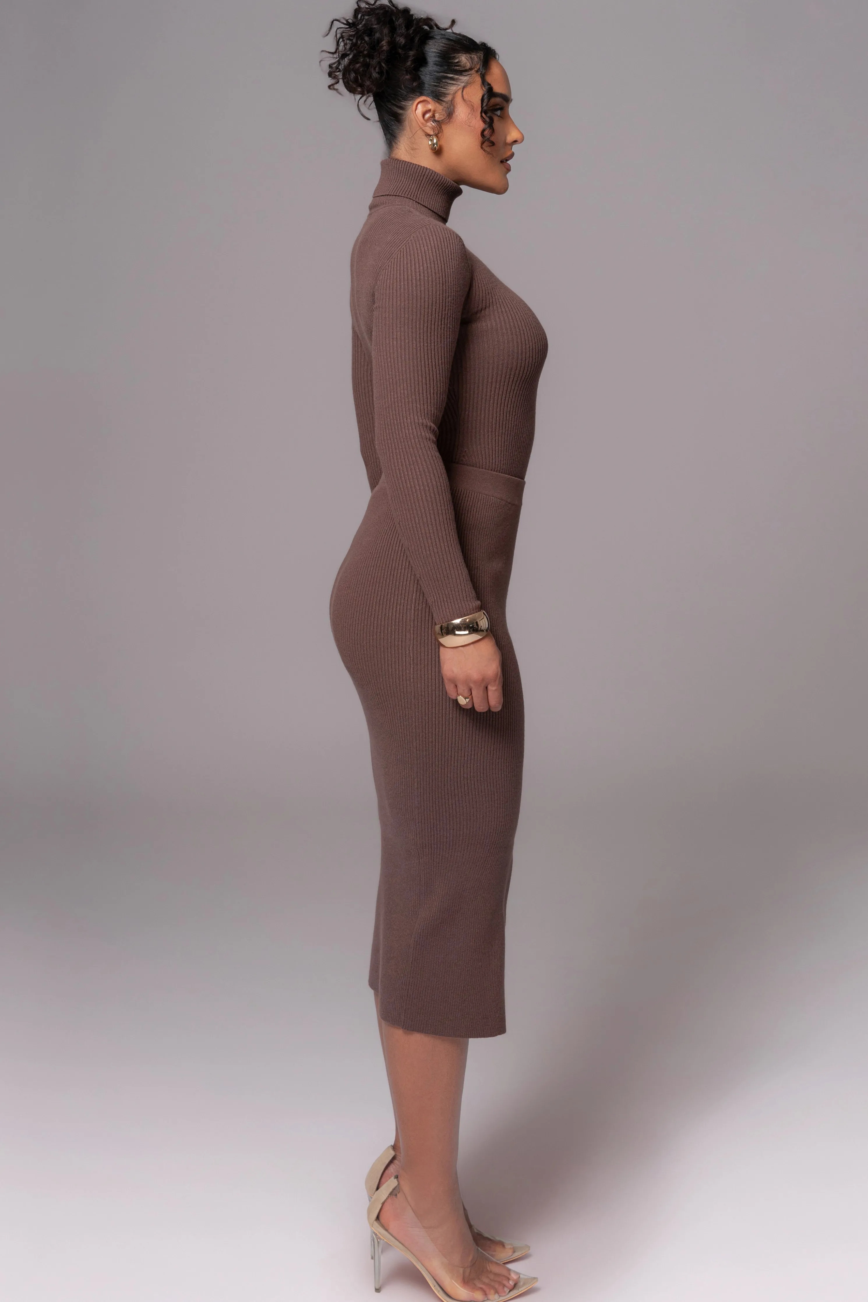 Chocolate Cardinal Essential Knit Skirt