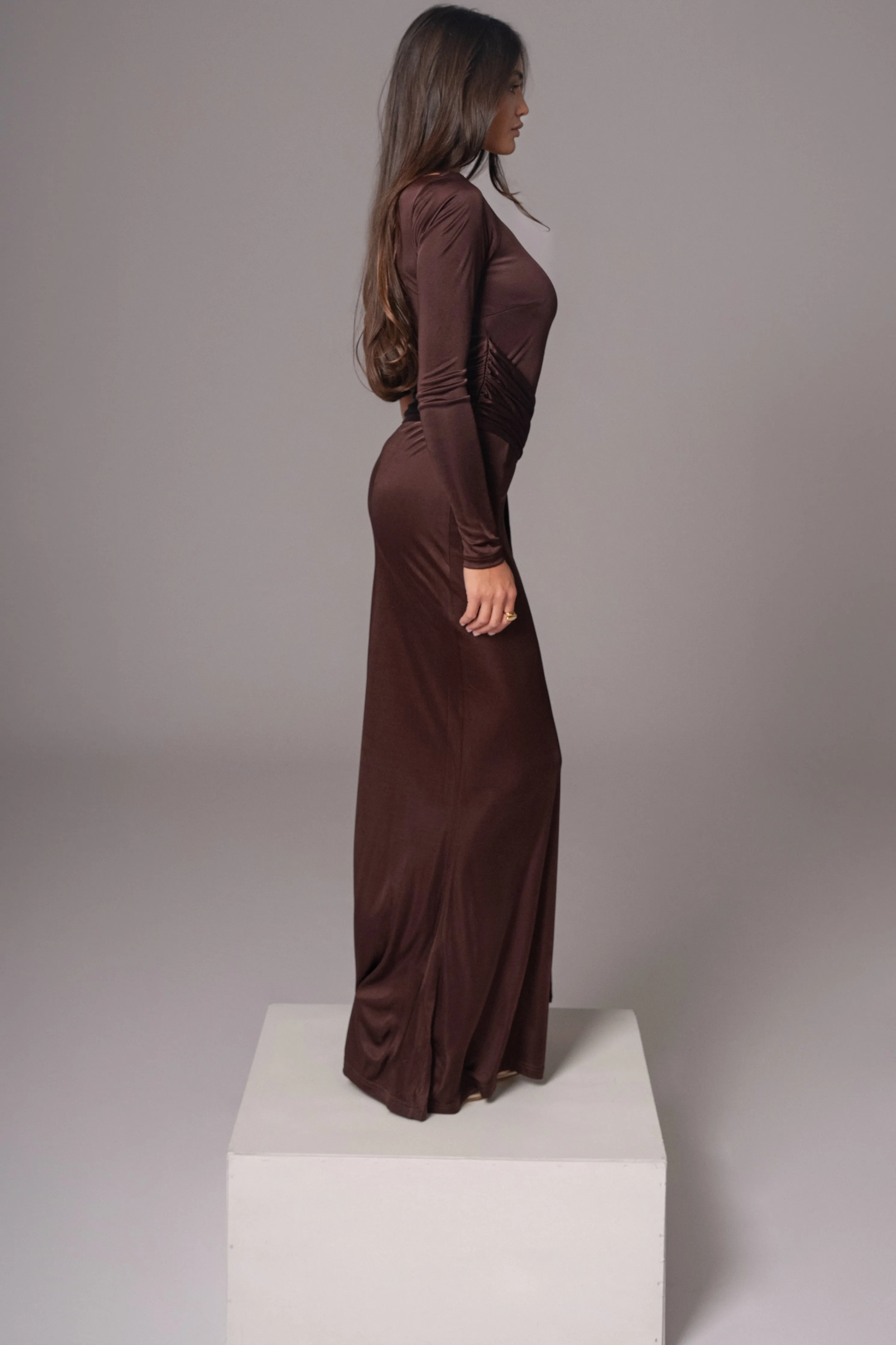 Chocolate Muoi Maxi Dress