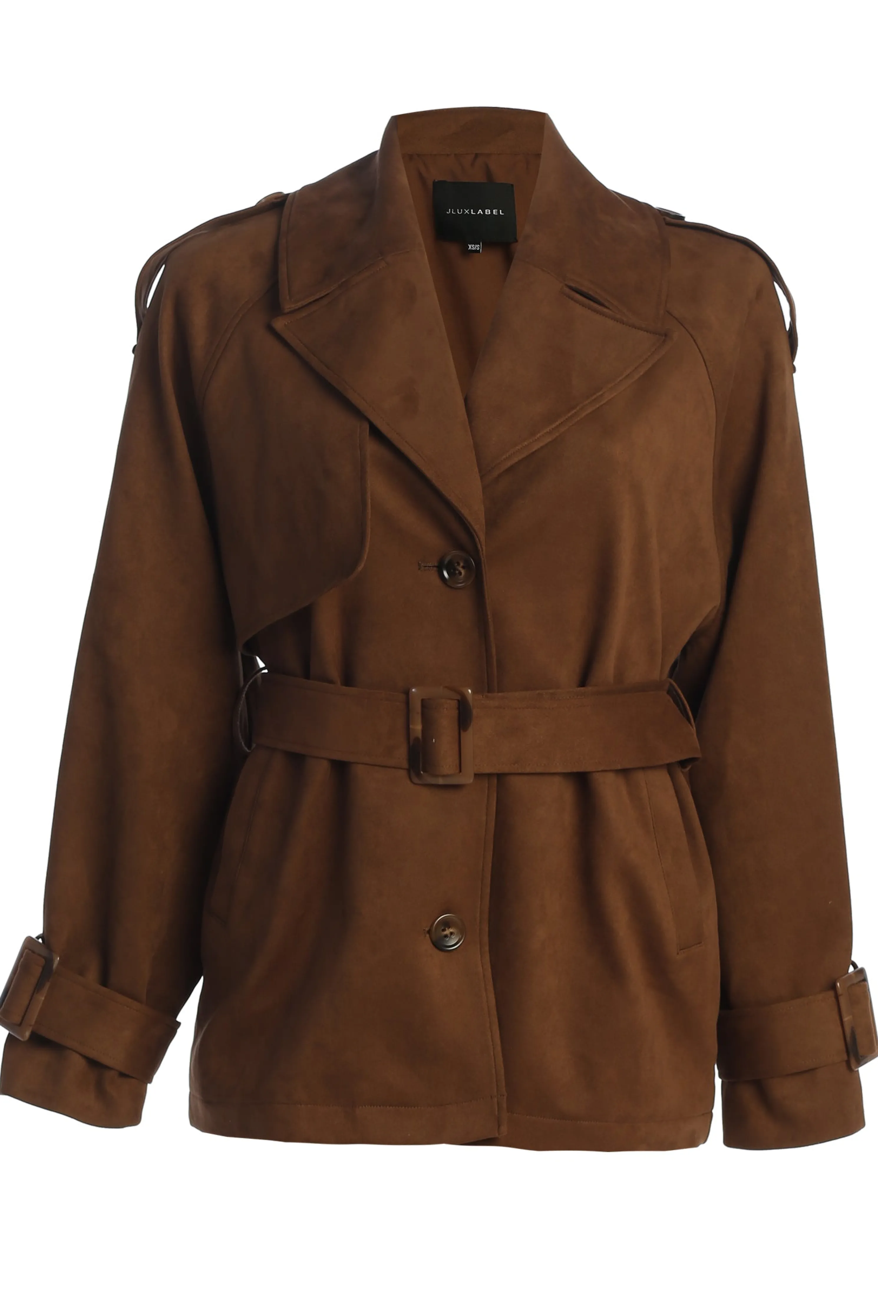 Chocolate Nightfall Suede Jacket