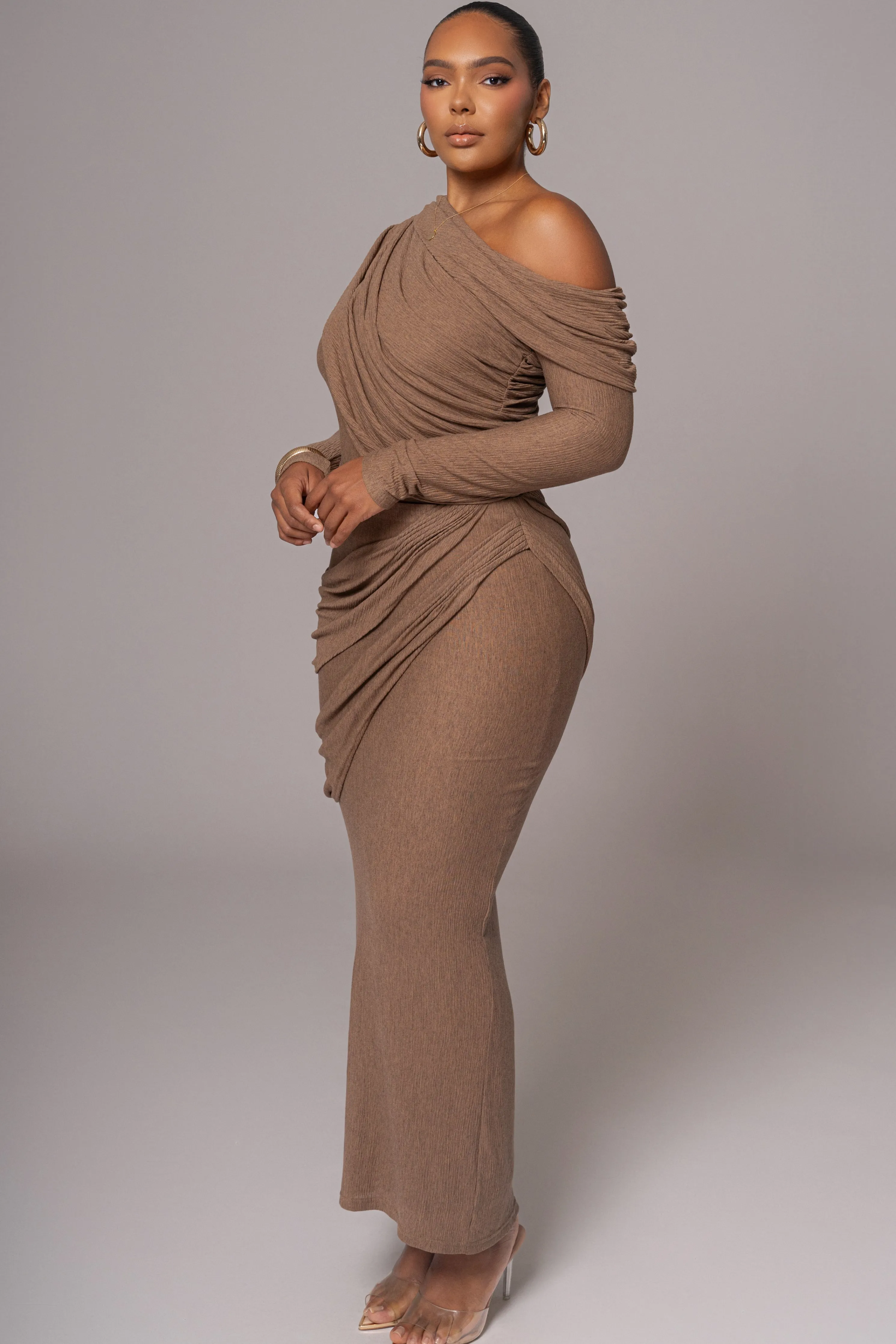 Chocolate Paradise Hills Maxi Skirt