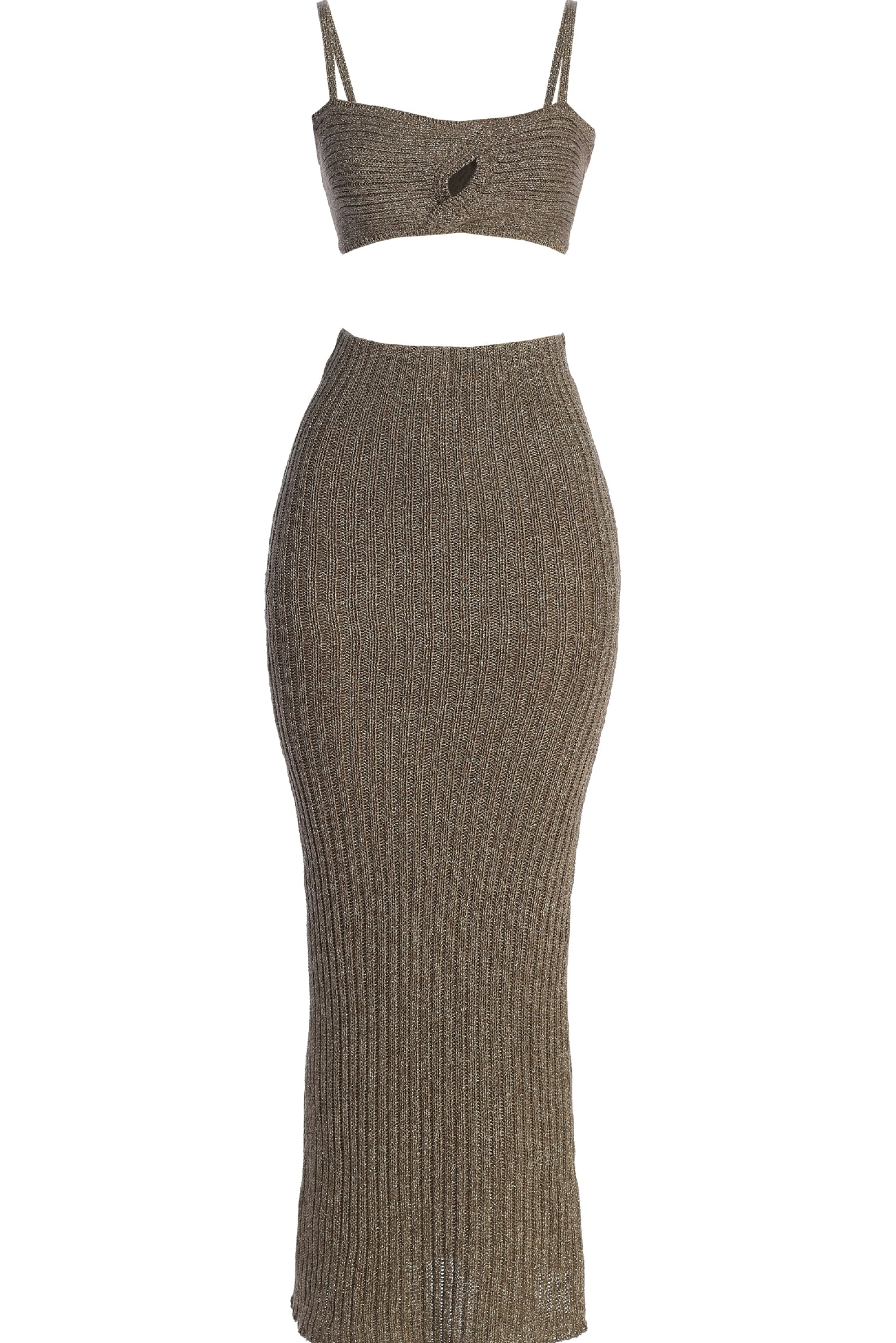 Chocolate Sunny Skirt Set