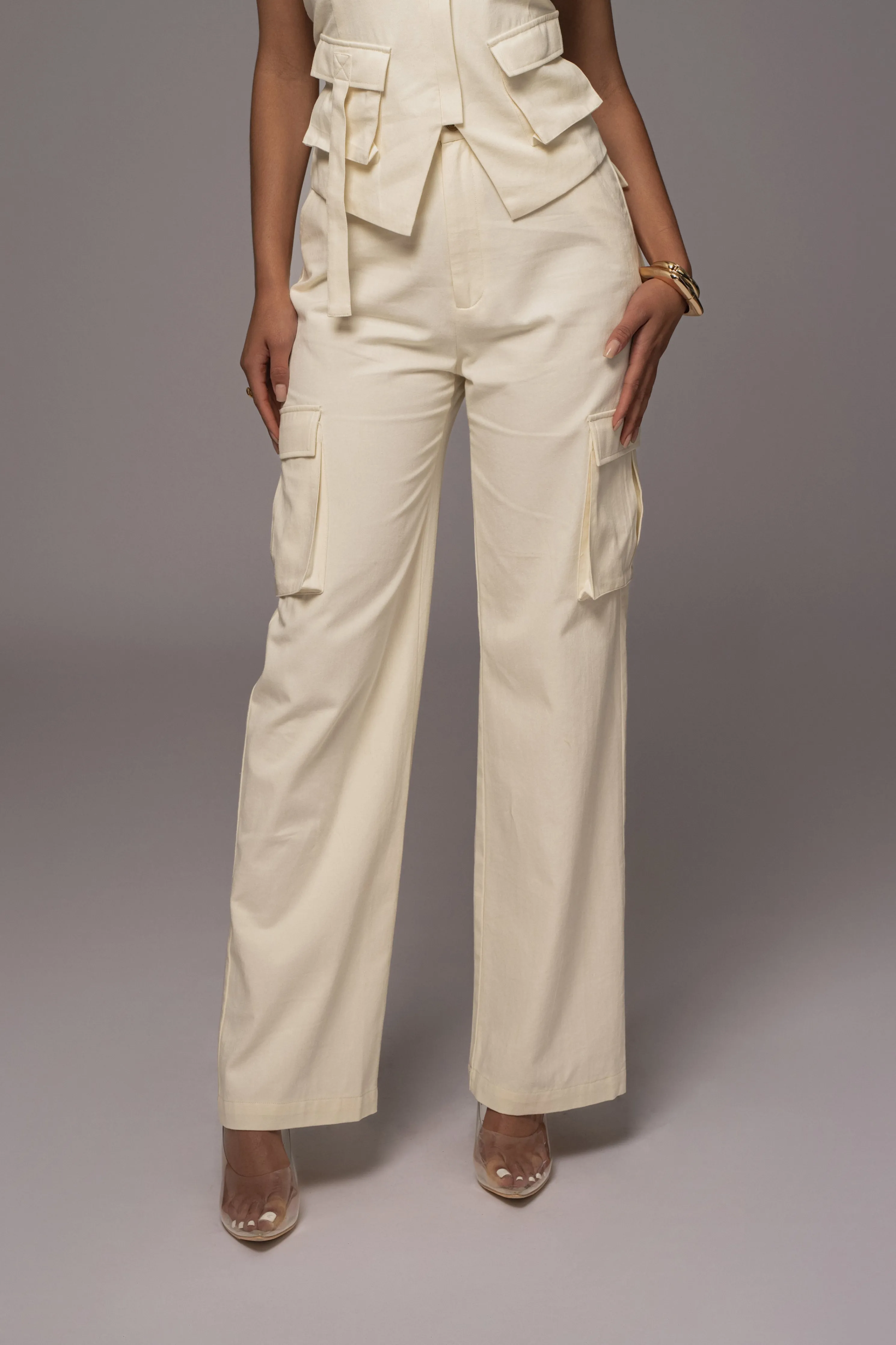Cream Aeris Pant Set