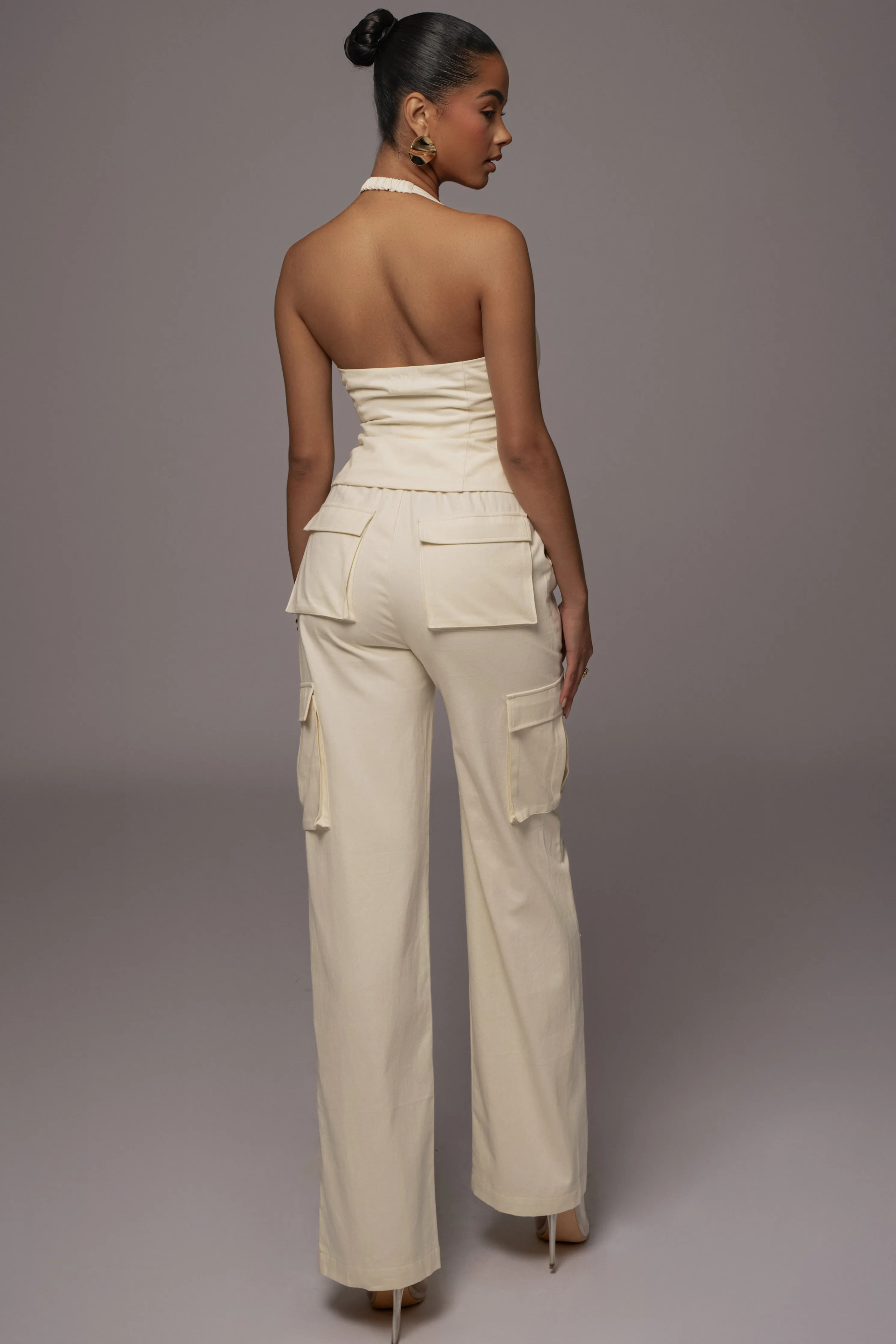 Cream Aeris Pant Set
