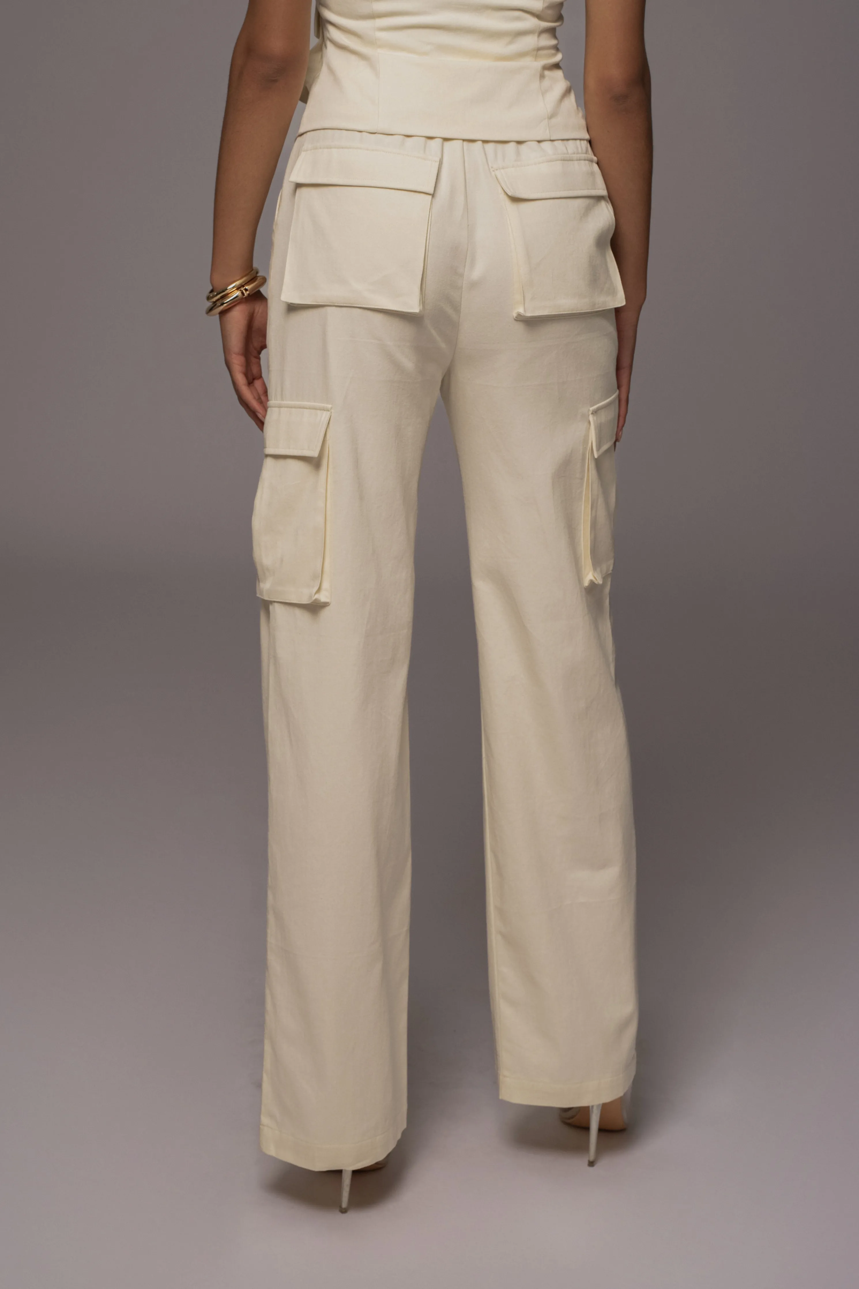 Cream Aeris Pant Set