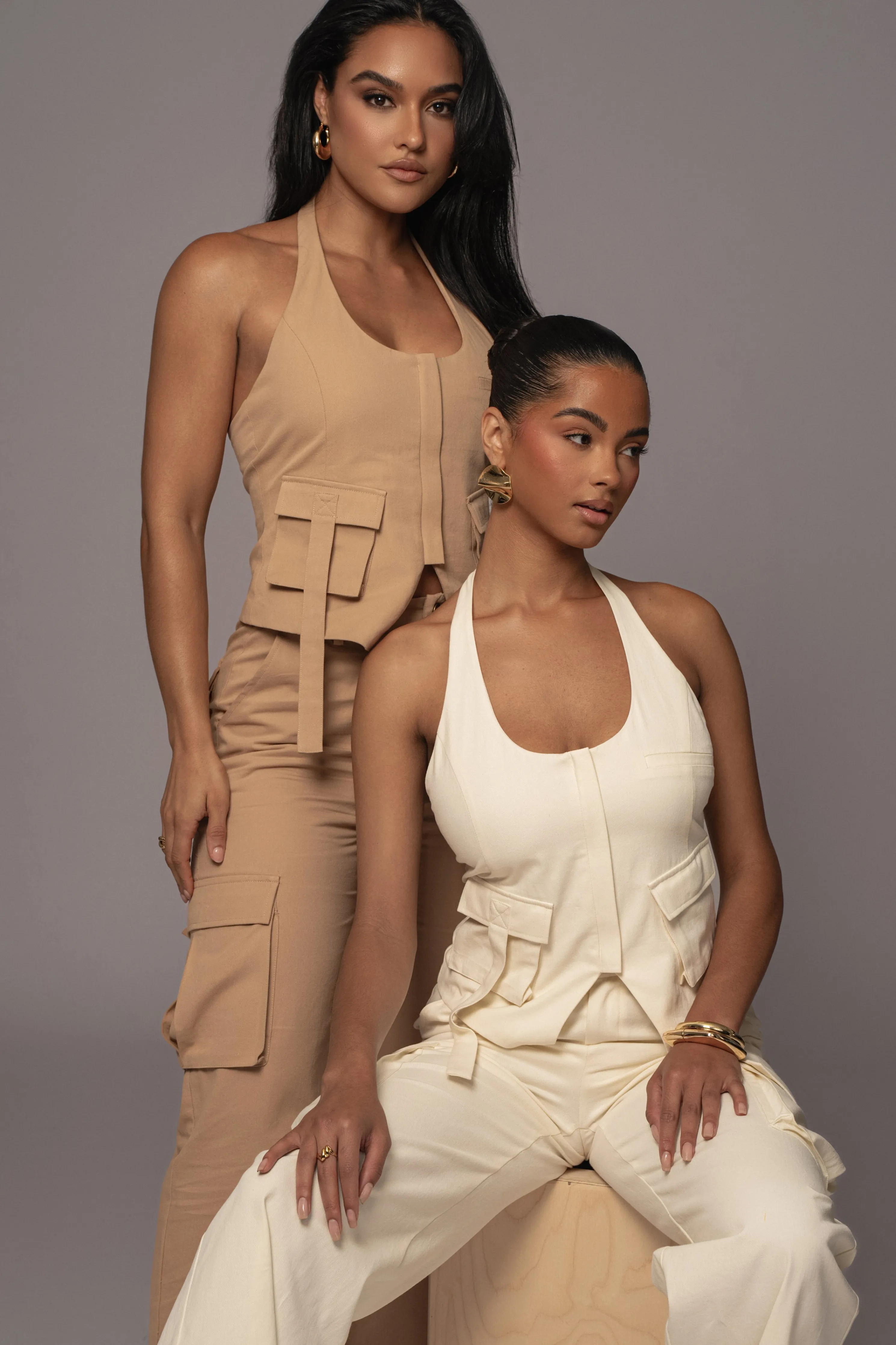 Cream Aeris Pant Set