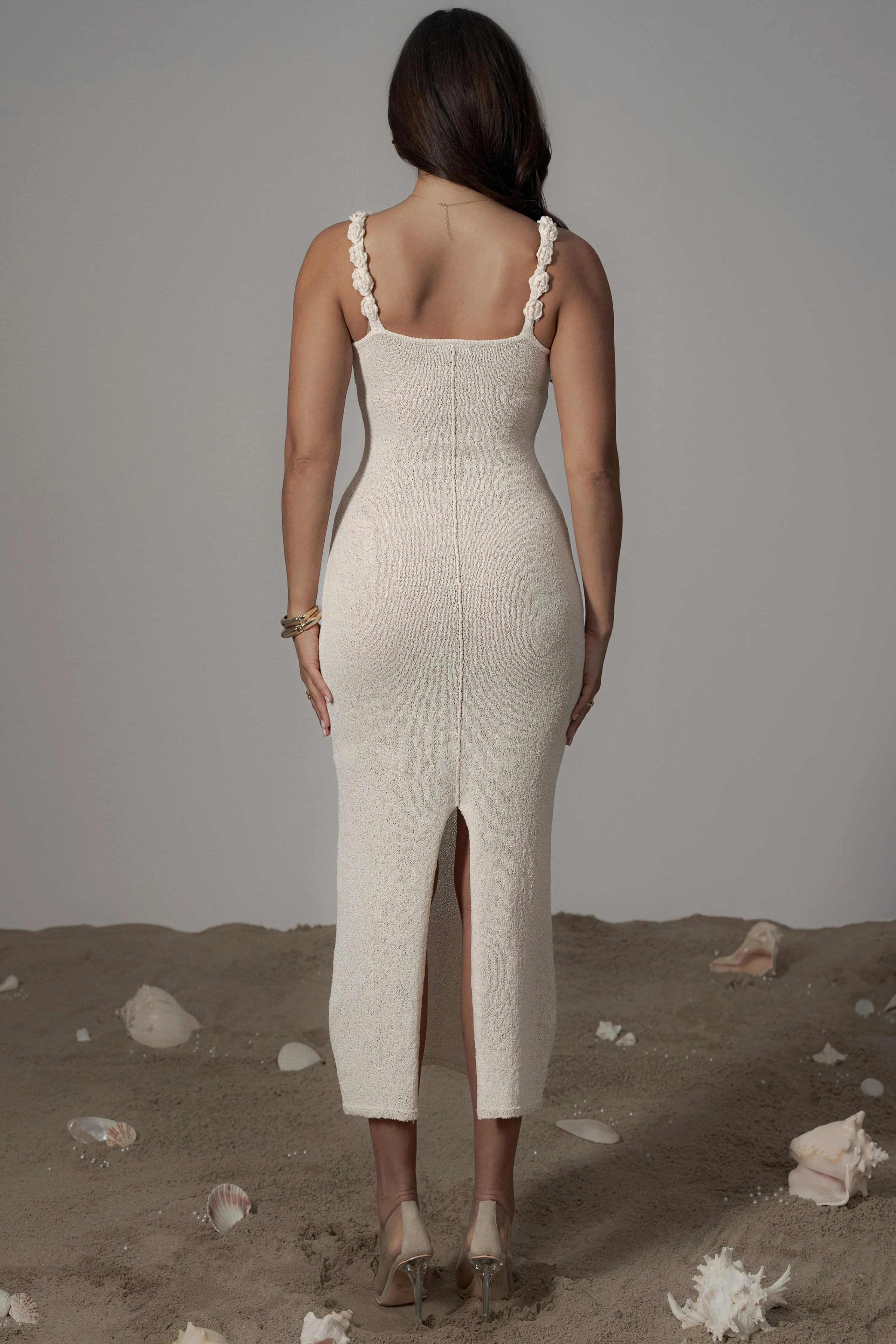 Cream Margo Maxi Dress