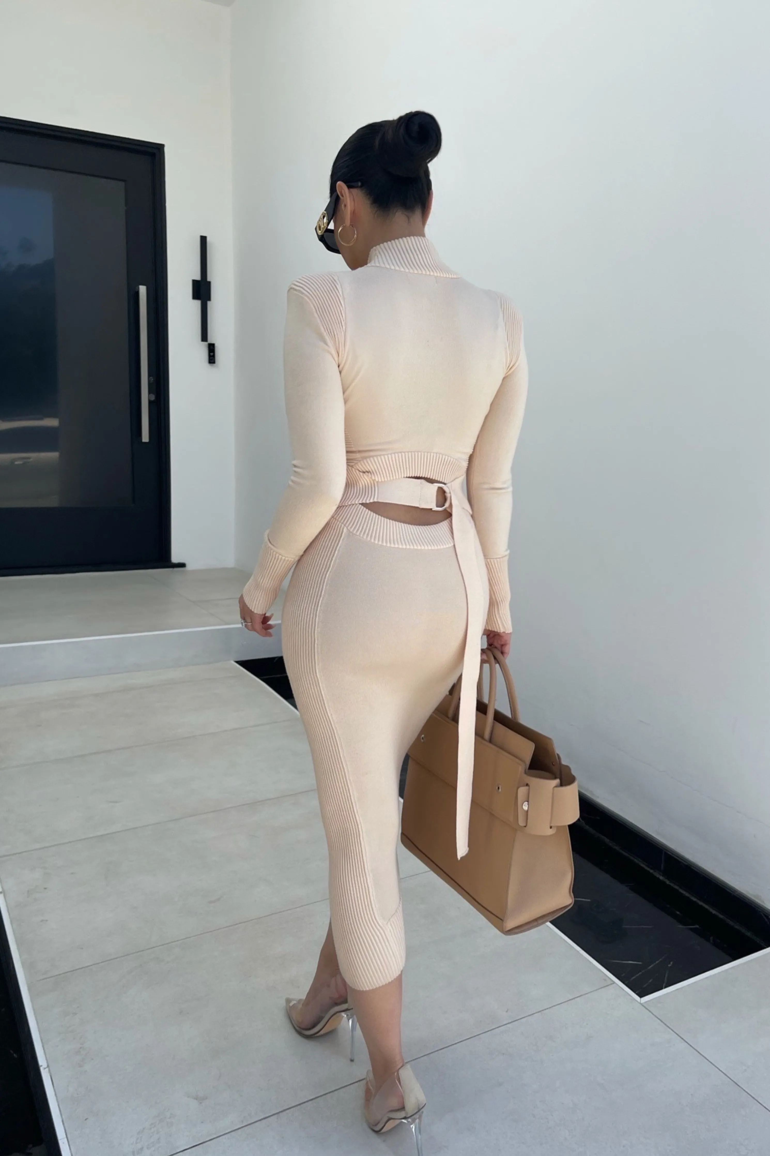 Cream Under Your Spell Dress