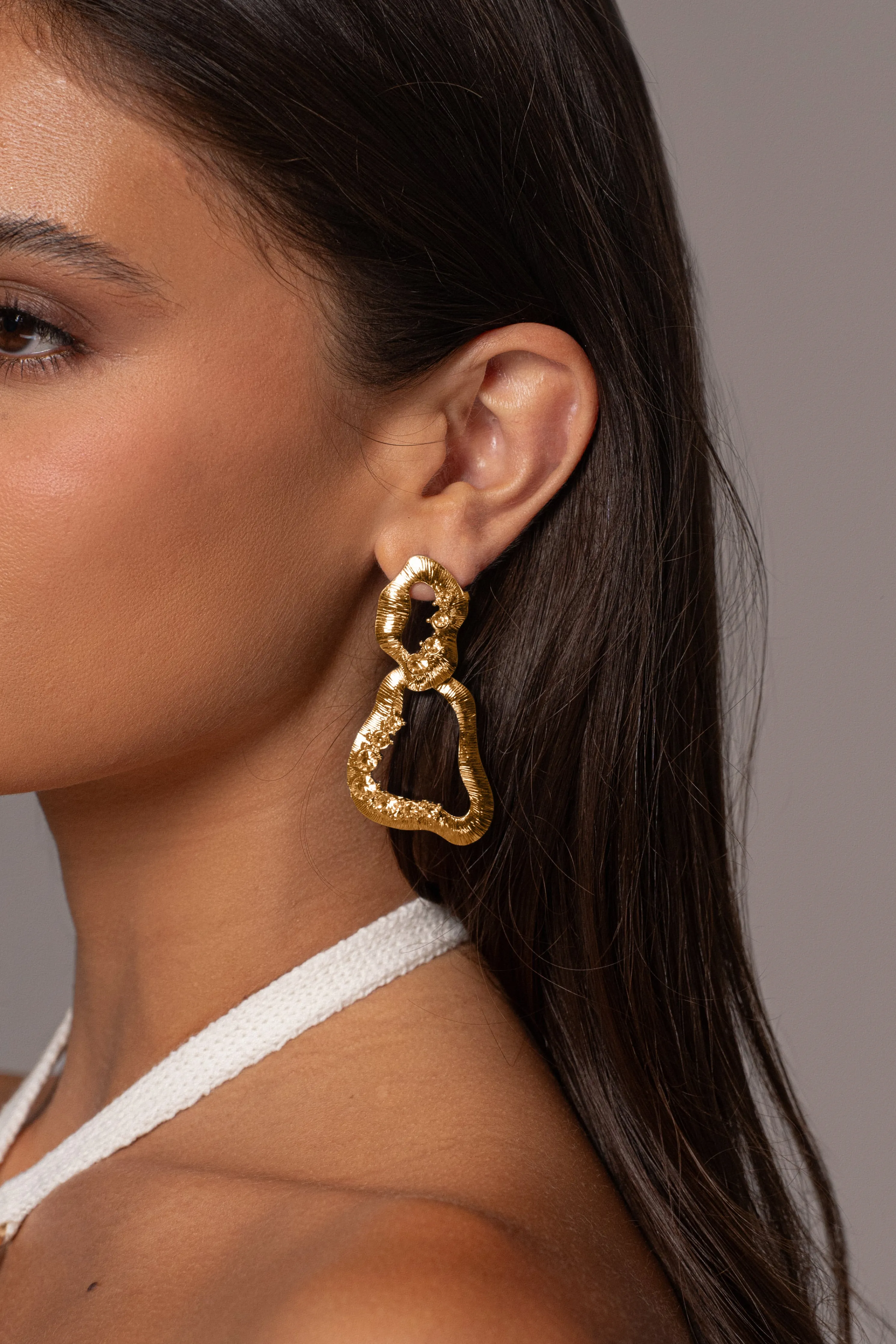 Gold Alora Earrings