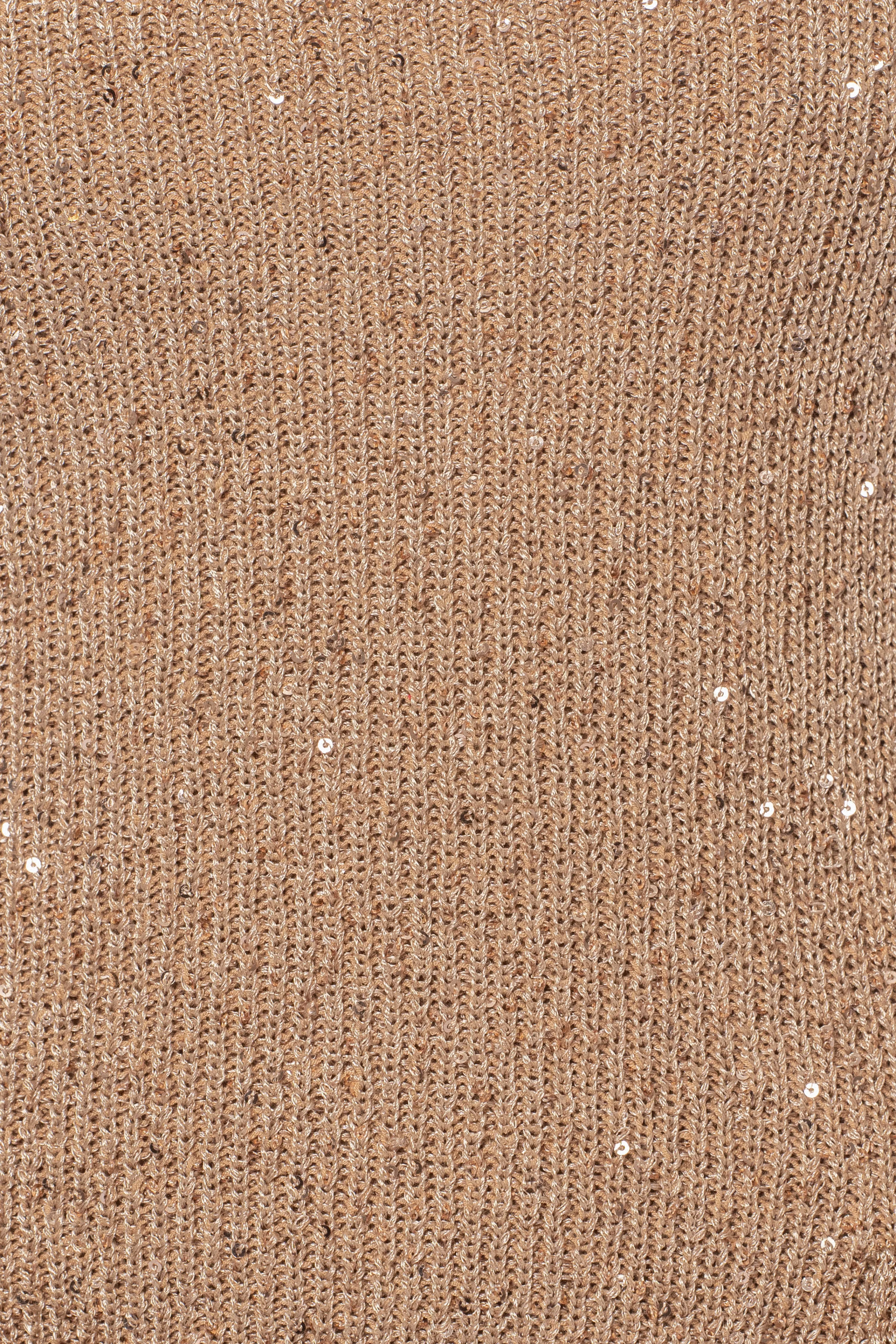 Gold Golden Dusk Sequin Dress