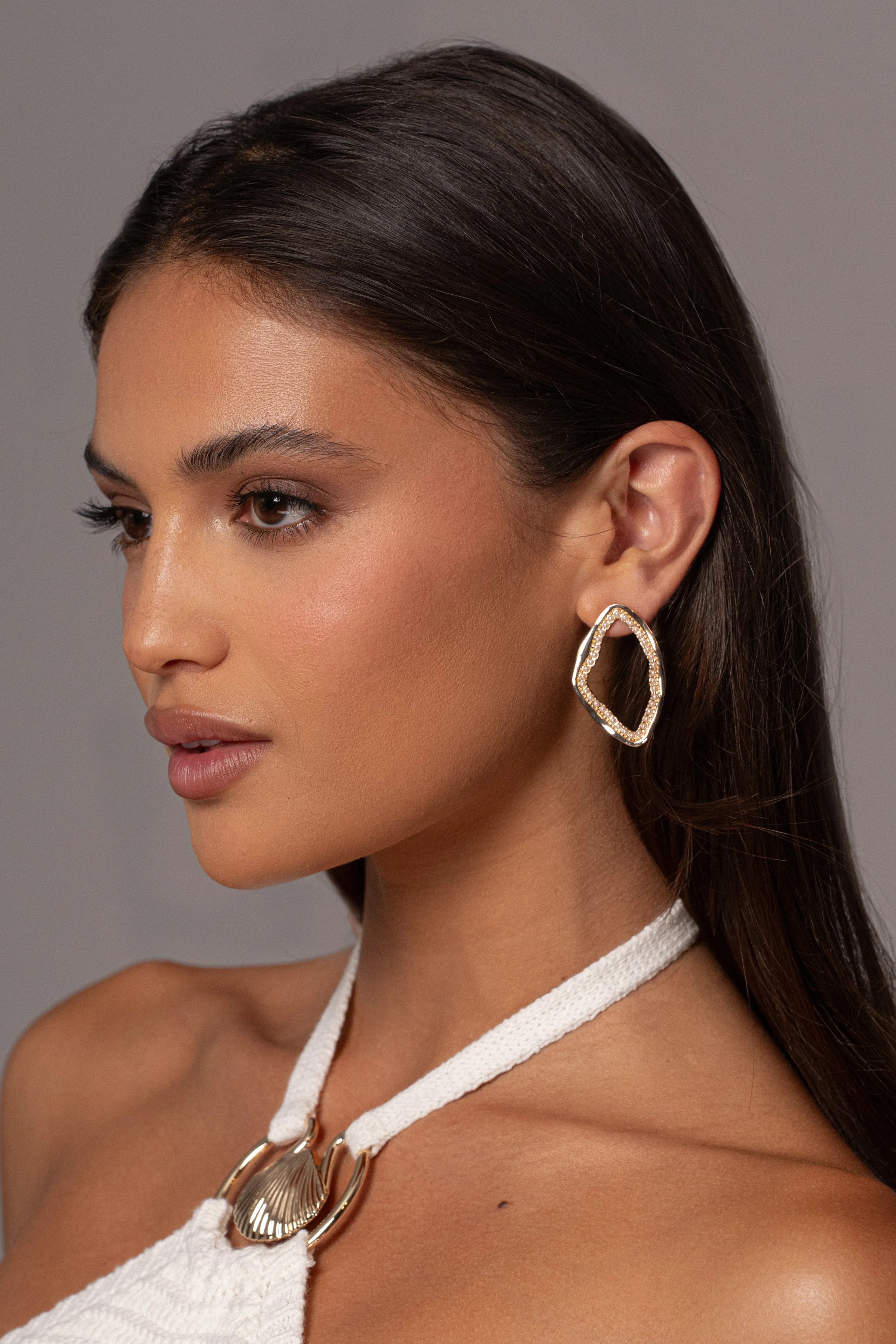 Gold Jenna Earrings