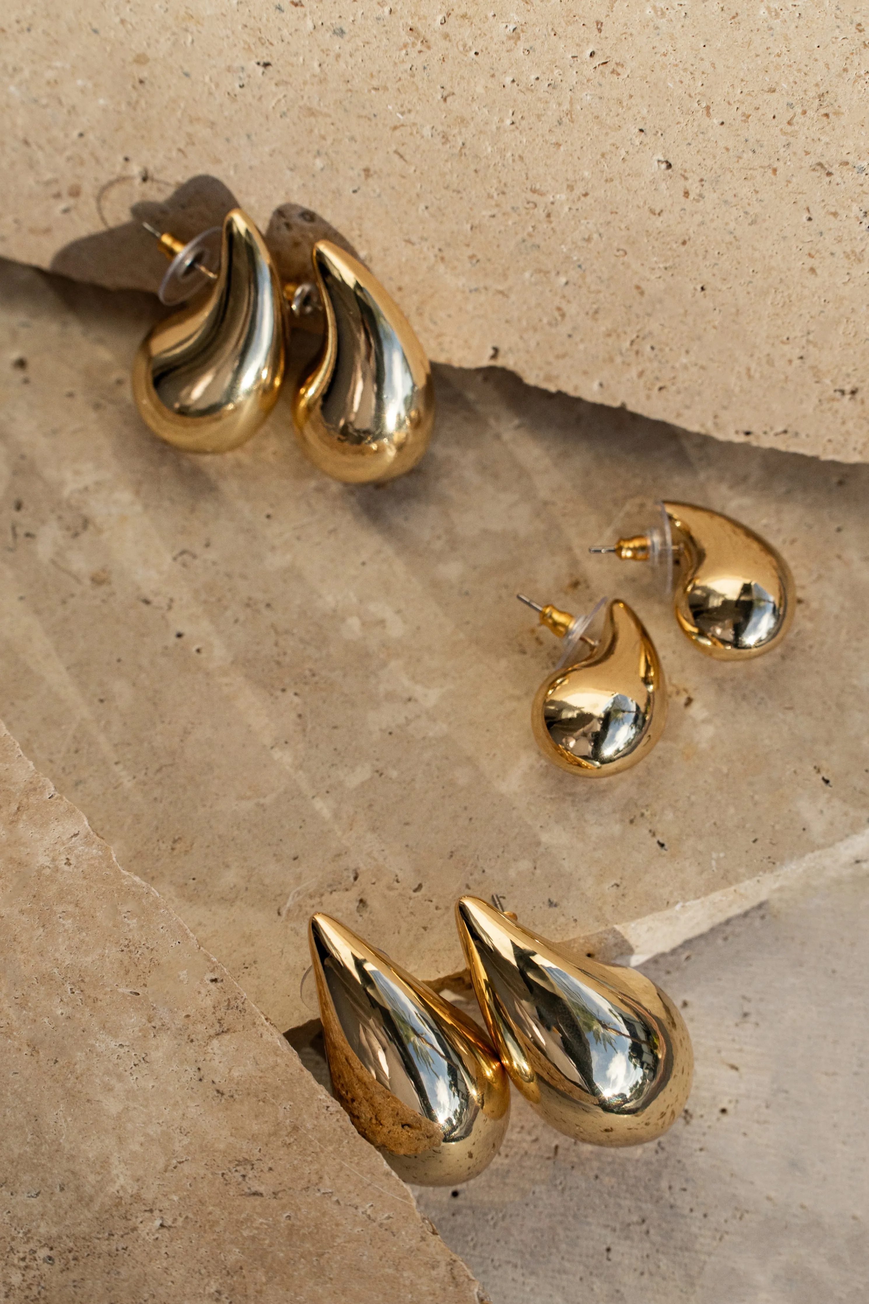 Gold Juli Earring Set