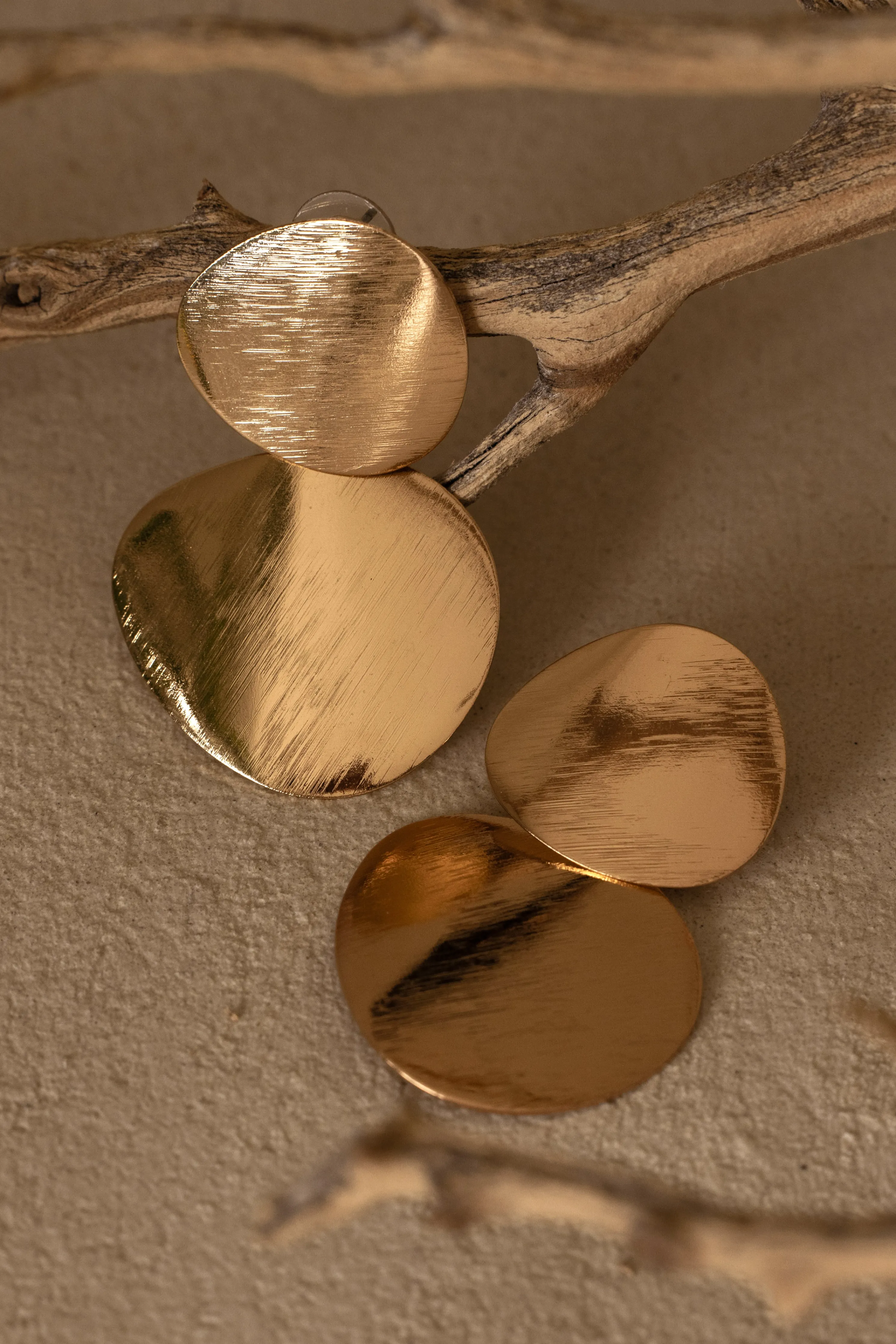 Gold Magda Dangle Earrings