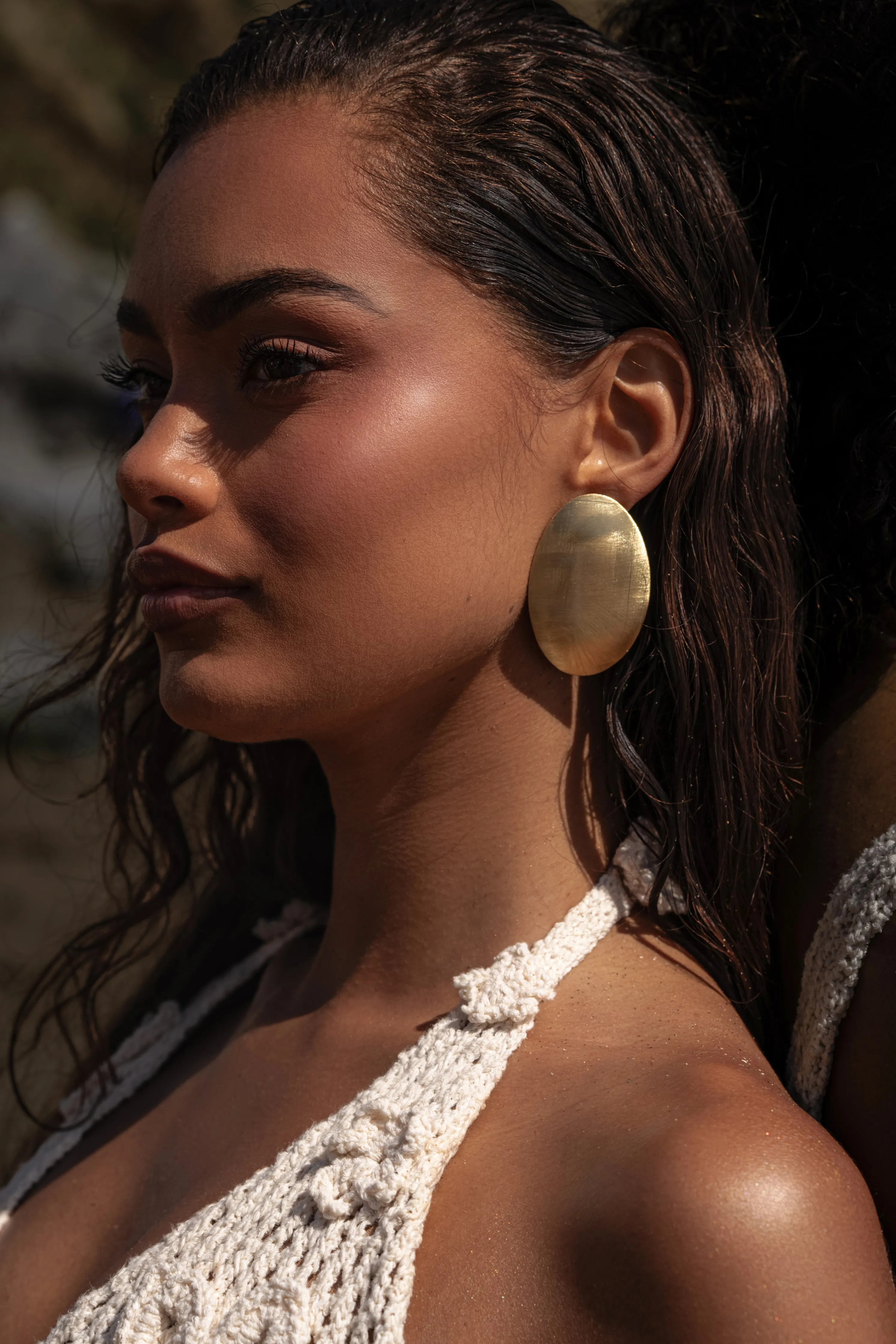 Gold Natura Earrings
