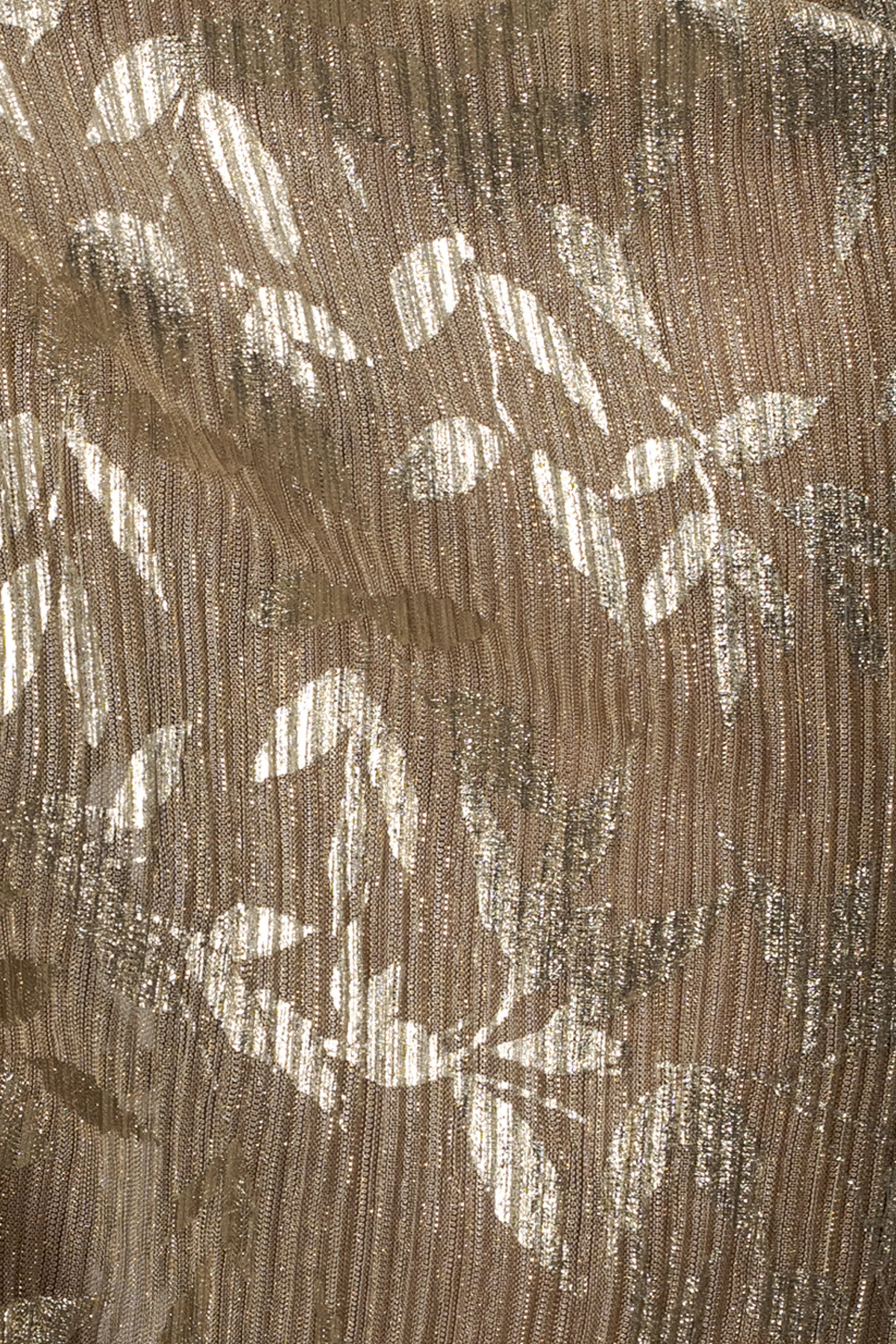 Gold Positano Printed Sarong Skirt