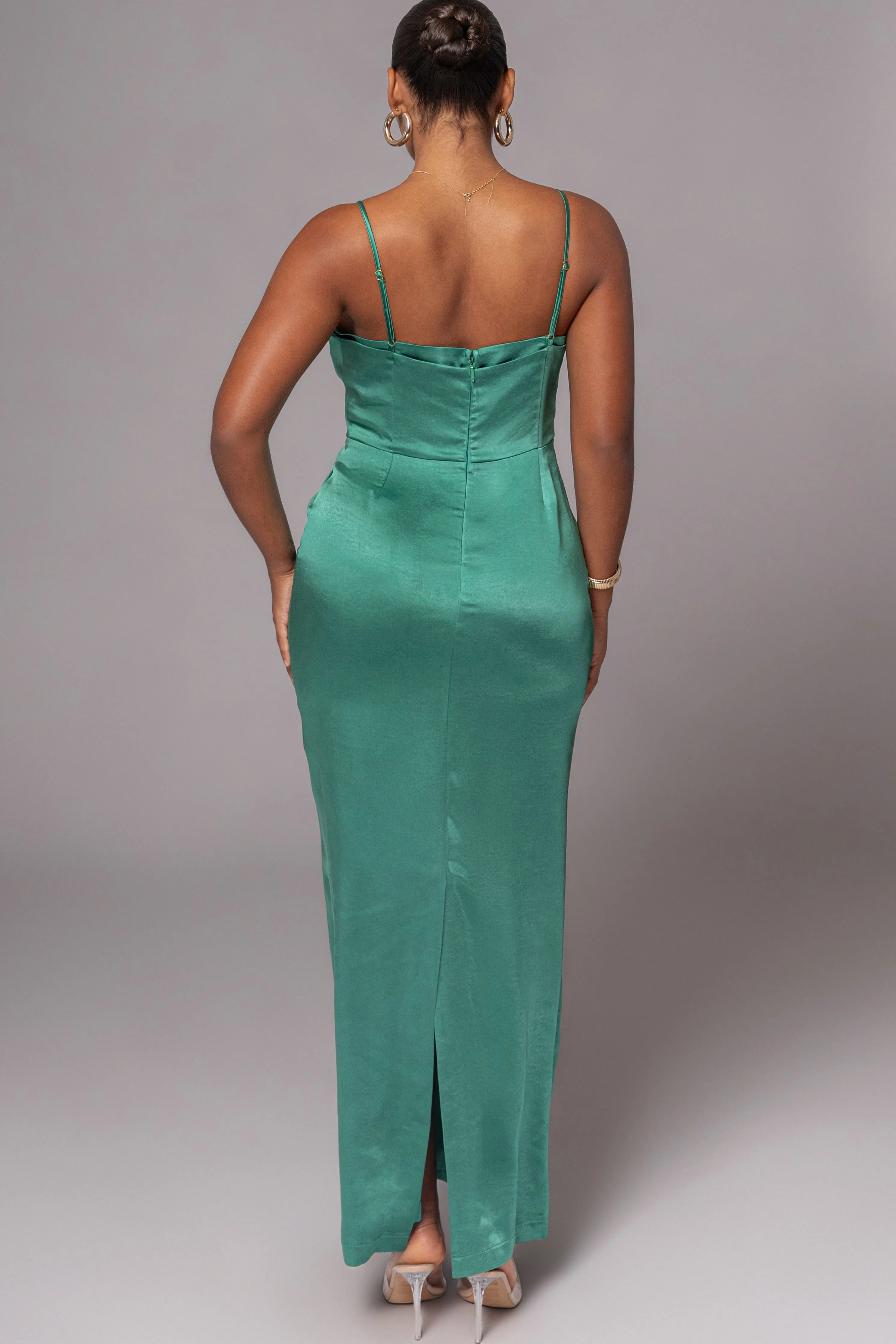 Green Moment In Time Maxi Dress