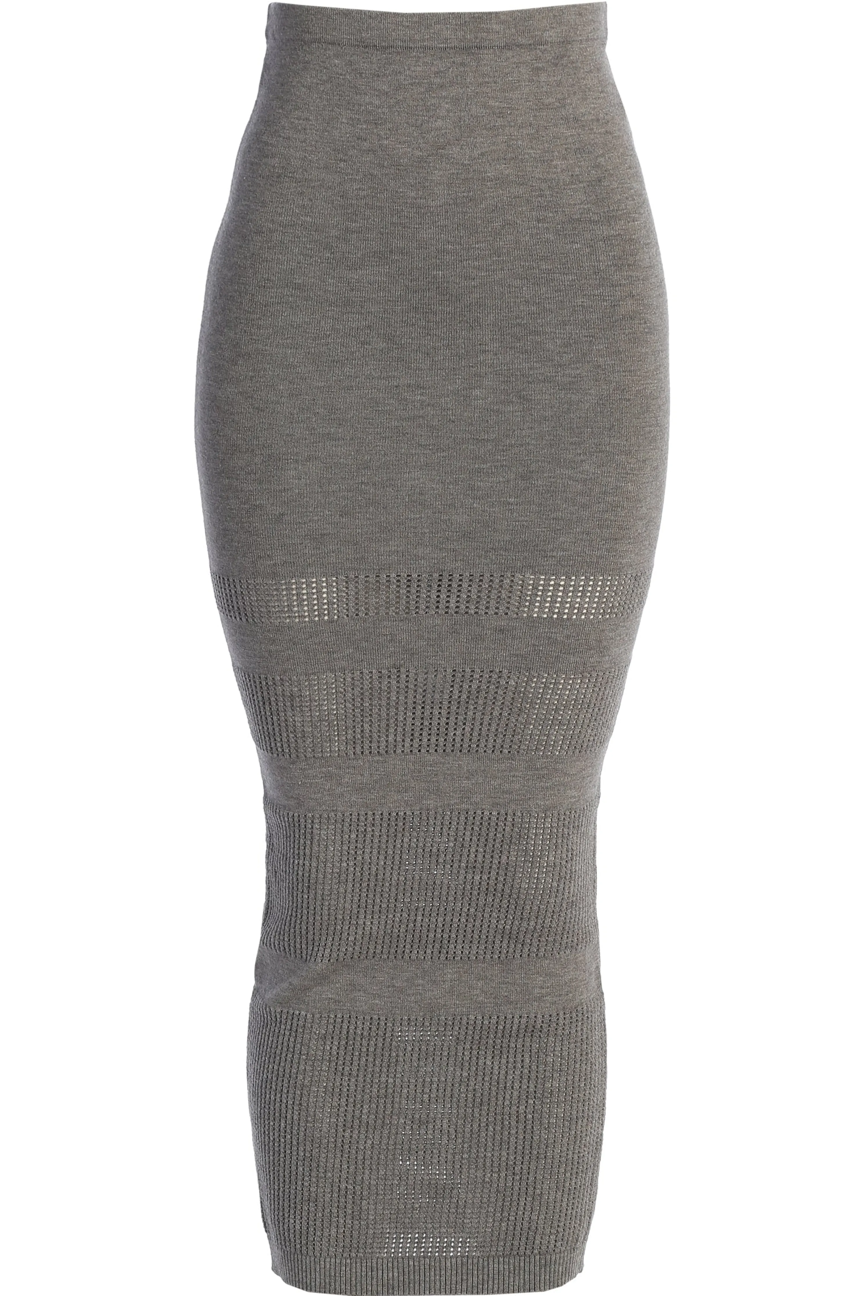 Grey Lina Knit Maxi Skirt
