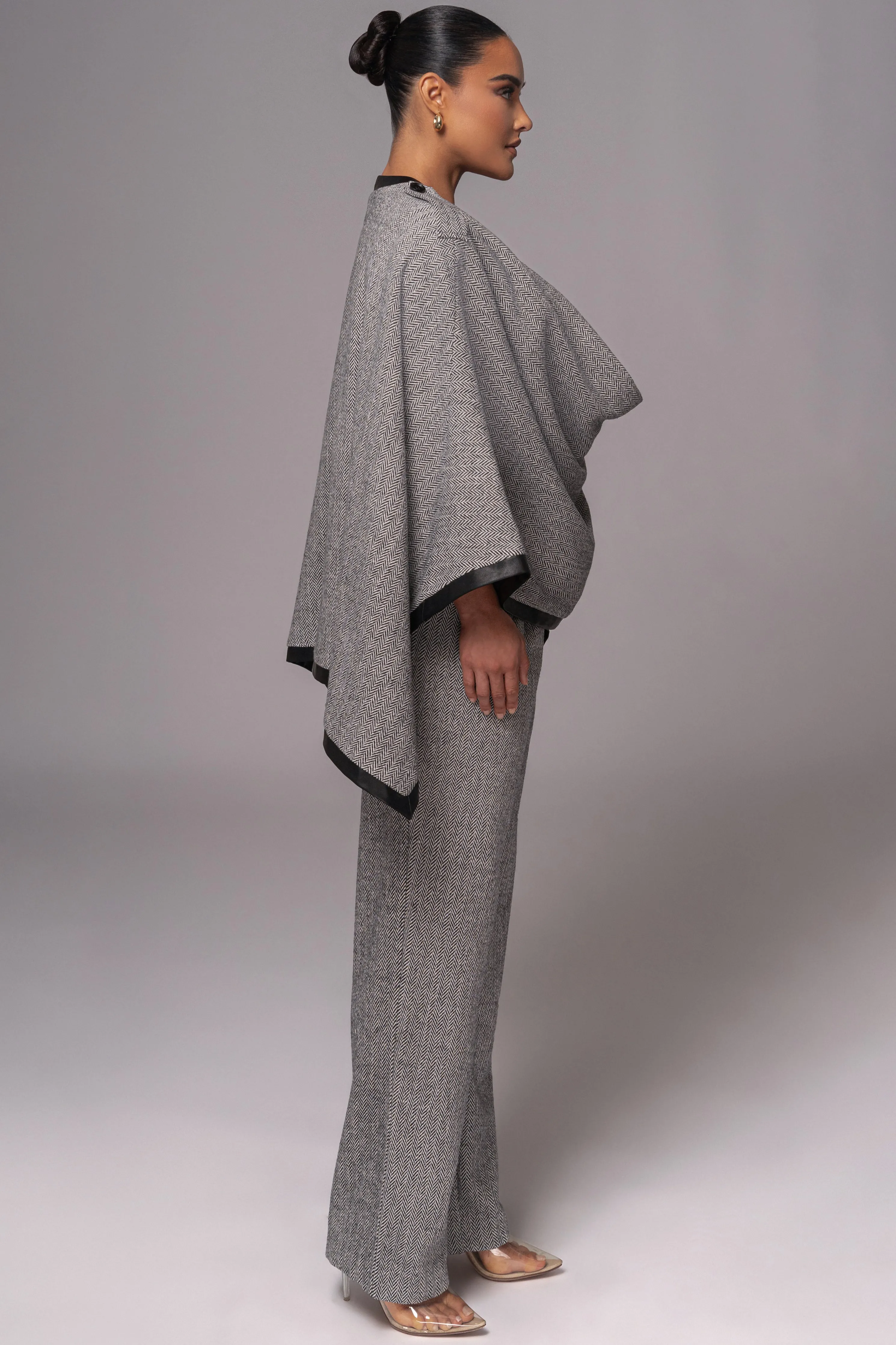 Herringbone Reversible Shawl