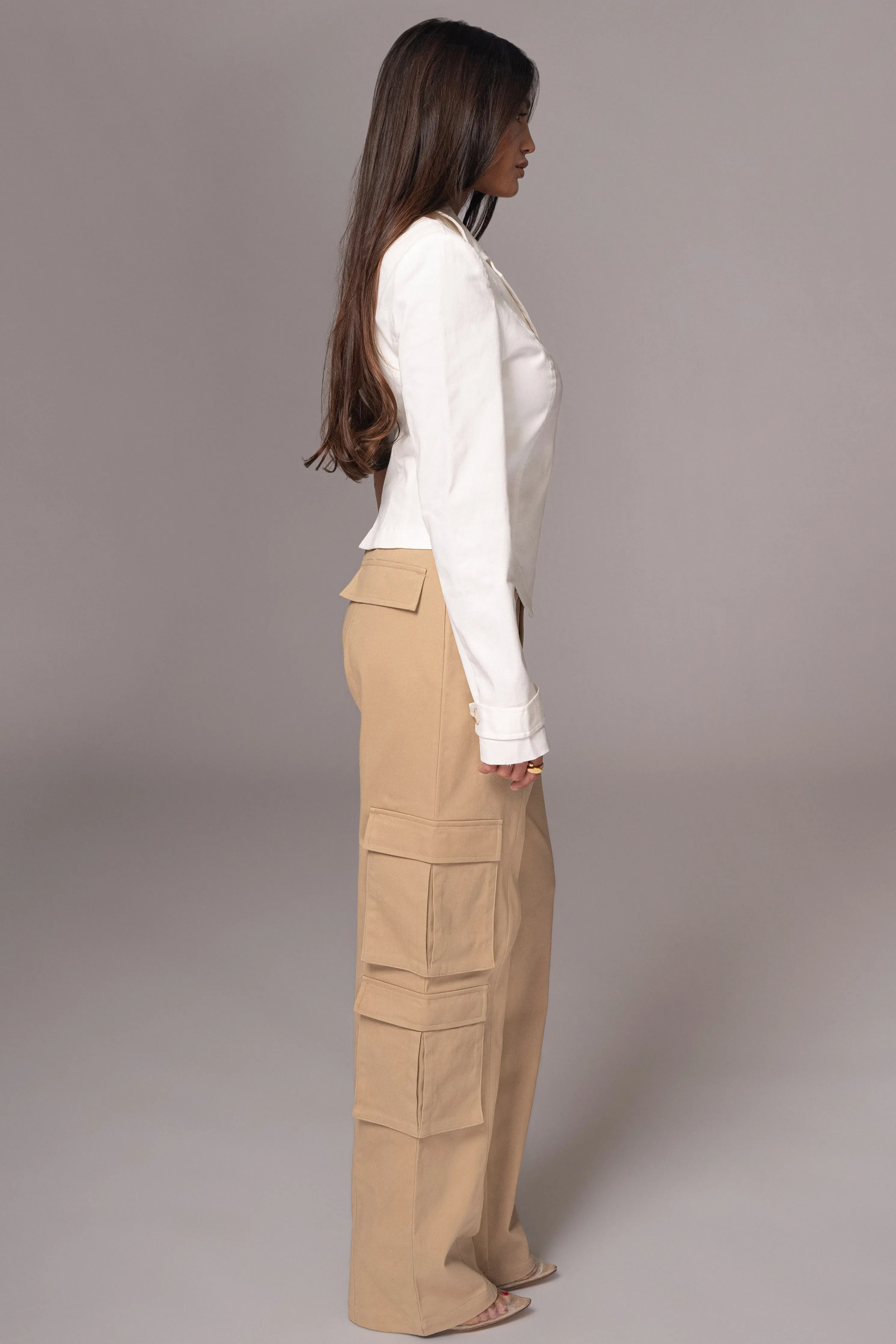 Ivory Amal One Shoulder Top