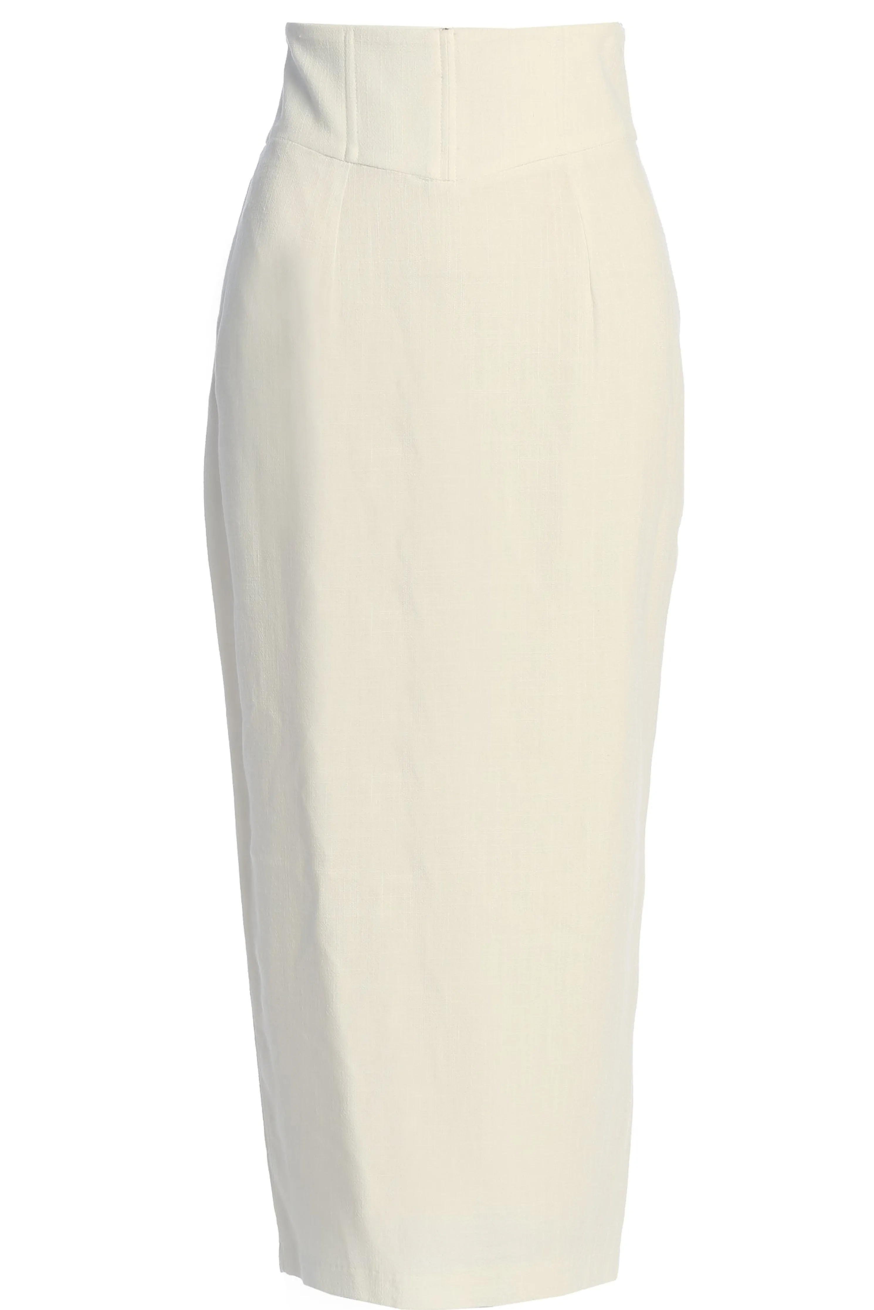 Ivory Coastland Linen Skirt