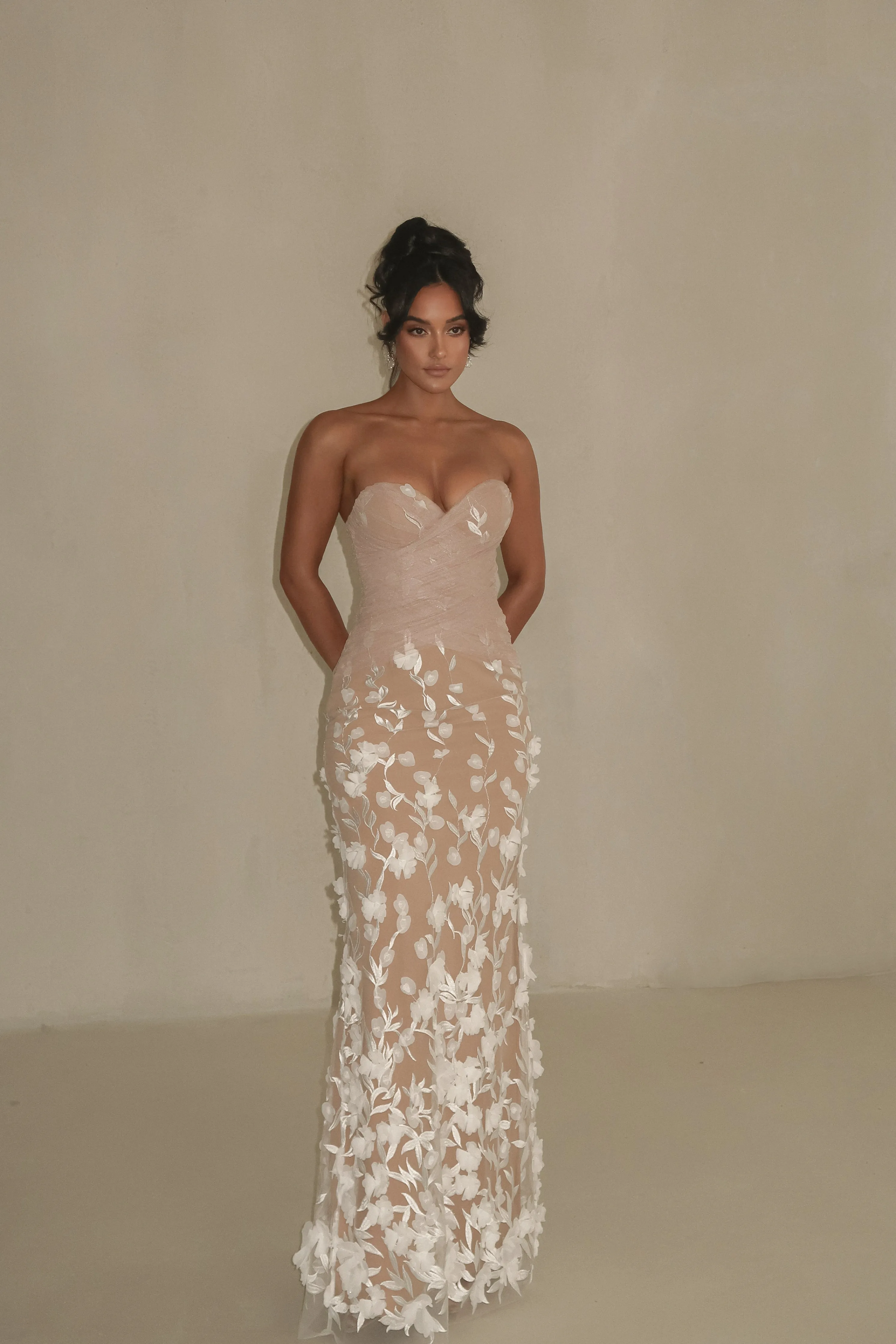 Ivory Everlasting Embroidered Gown