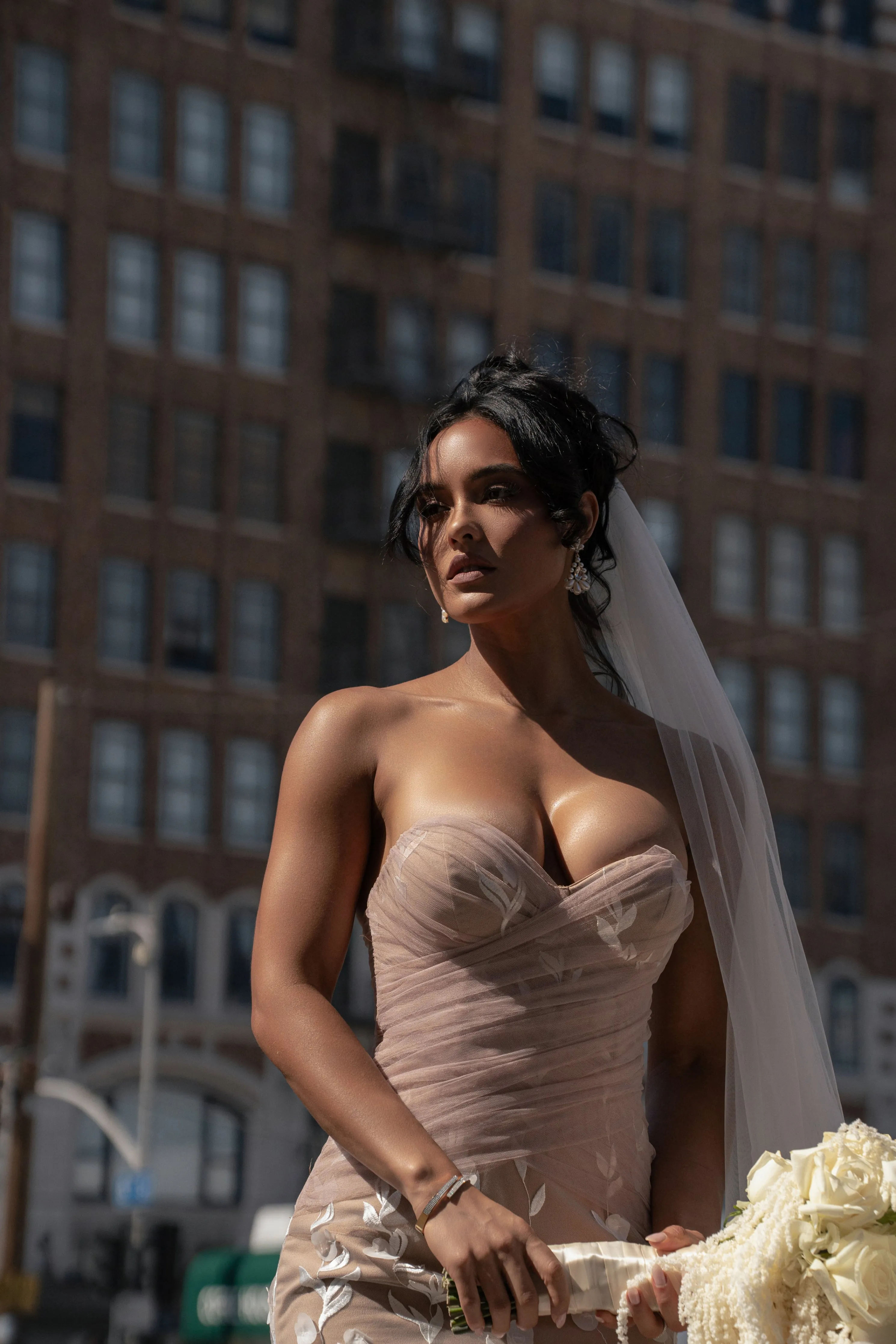 Ivory Everlasting Embroidered Gown