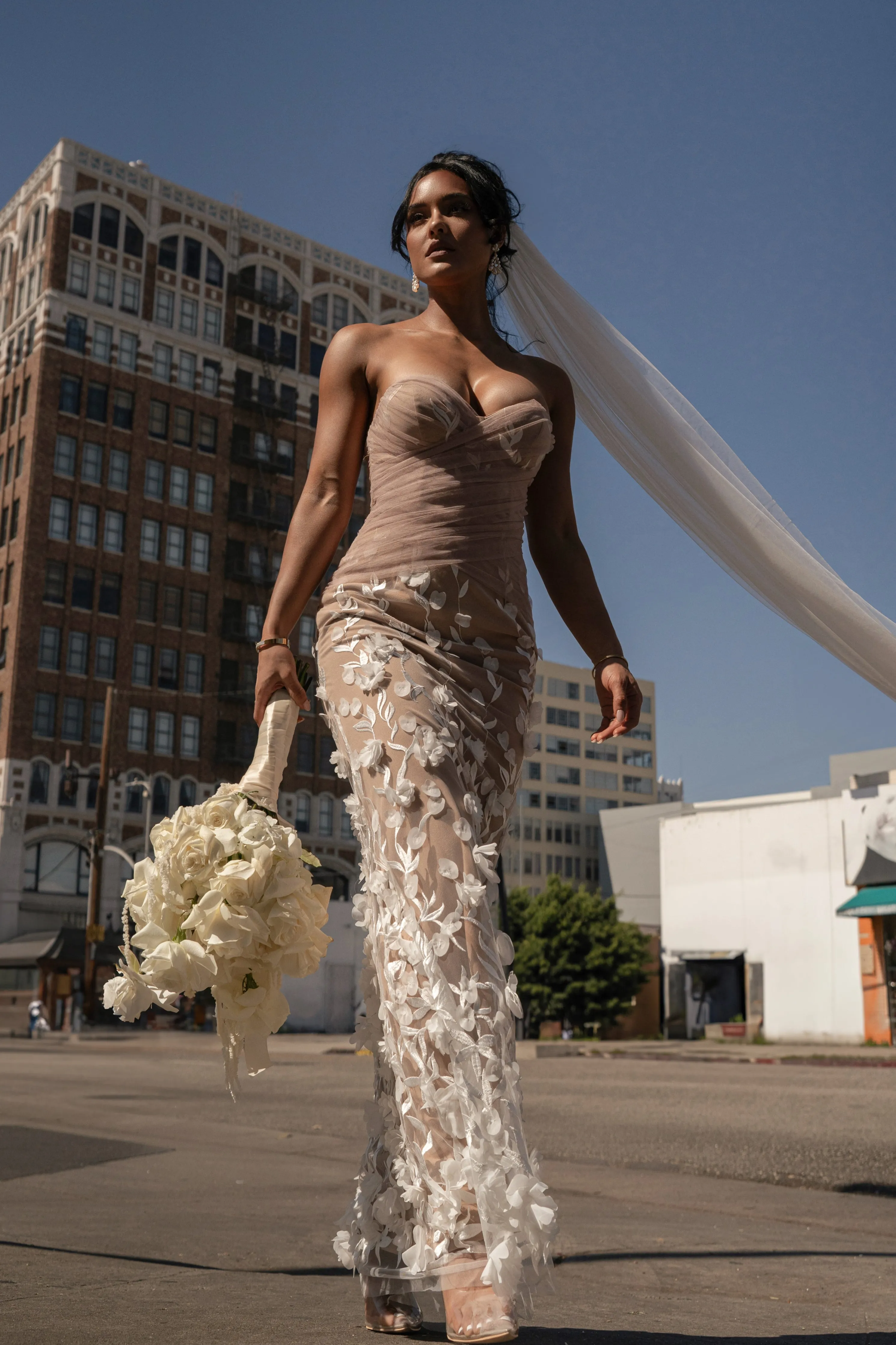 Ivory Everlasting Embroidered Gown